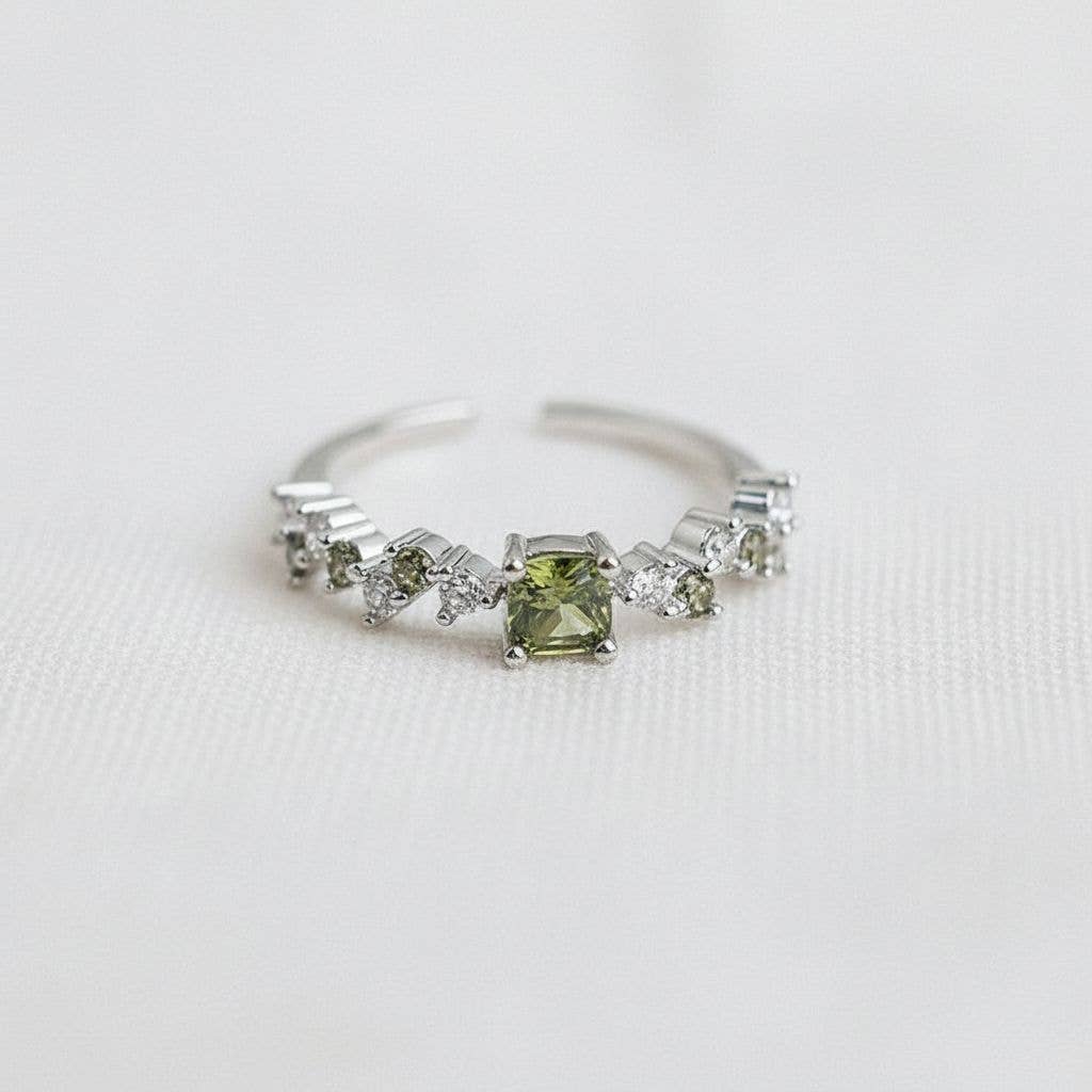 Olive Green Ring