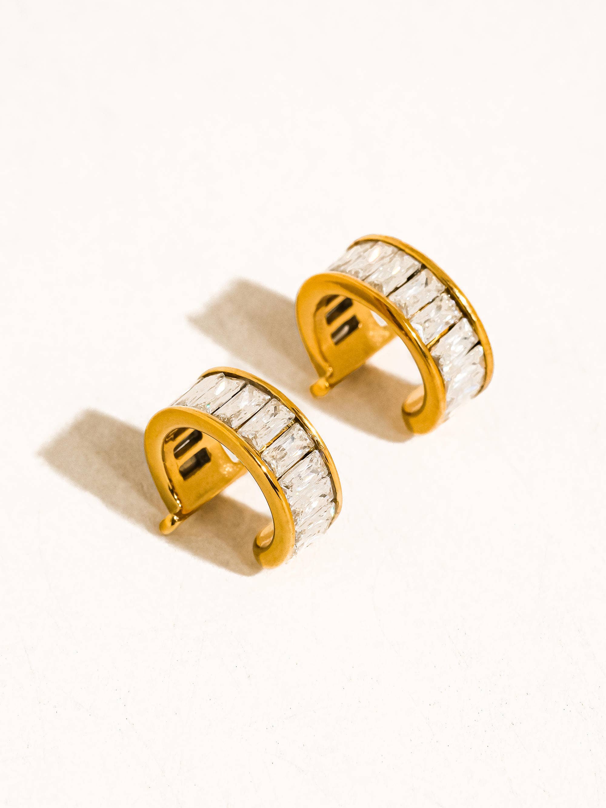 Olianne Baguette Ear Cuff Set - Proper