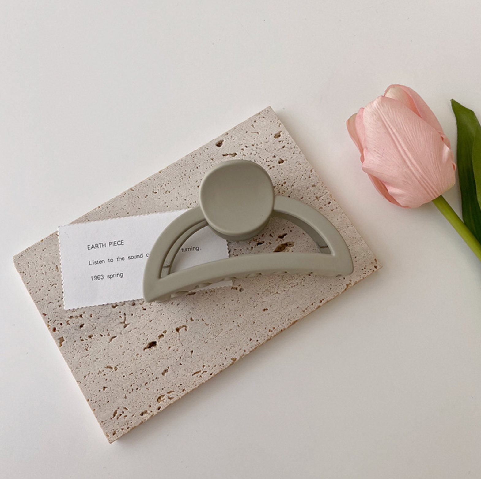 Matte Half Moon Hair Clips (CASIE) - Proper