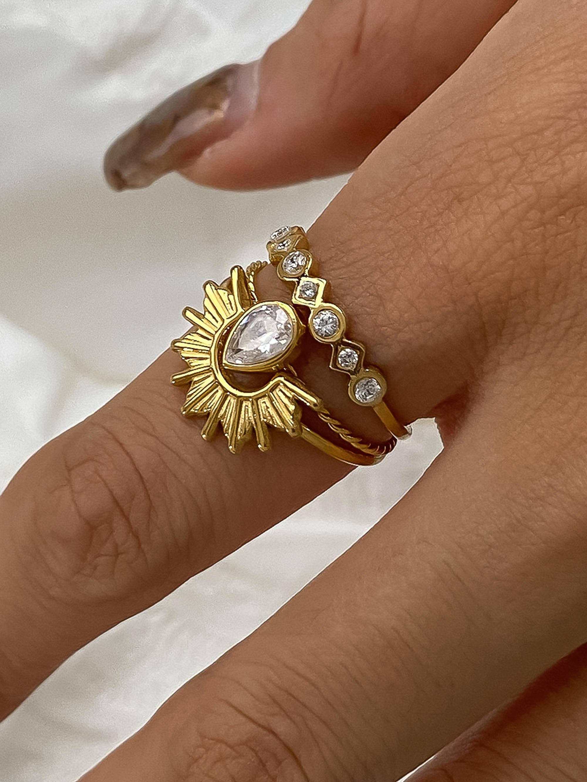 Françoise Layered Ring Set - Proper