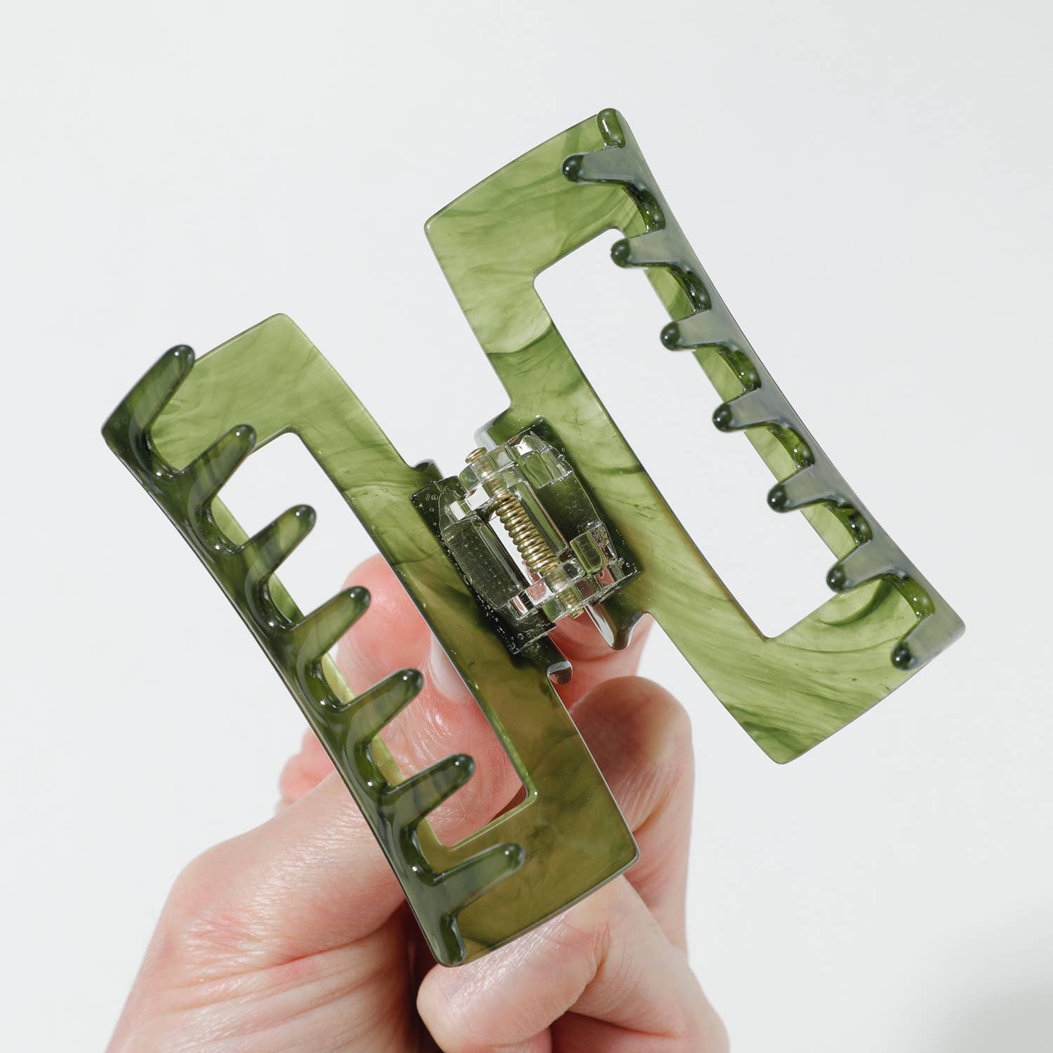 Jade Green Claw Clips - Proper