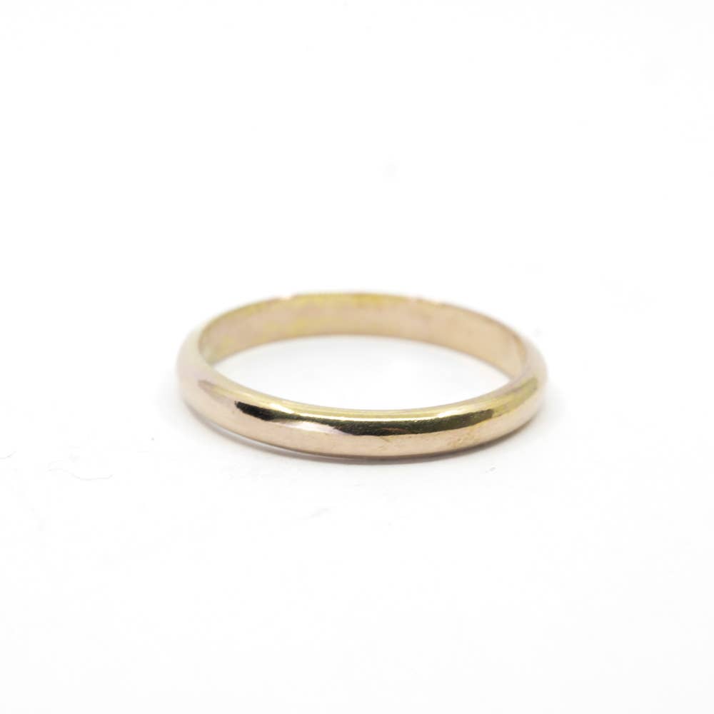 Thick Half Round Ring - Proper
