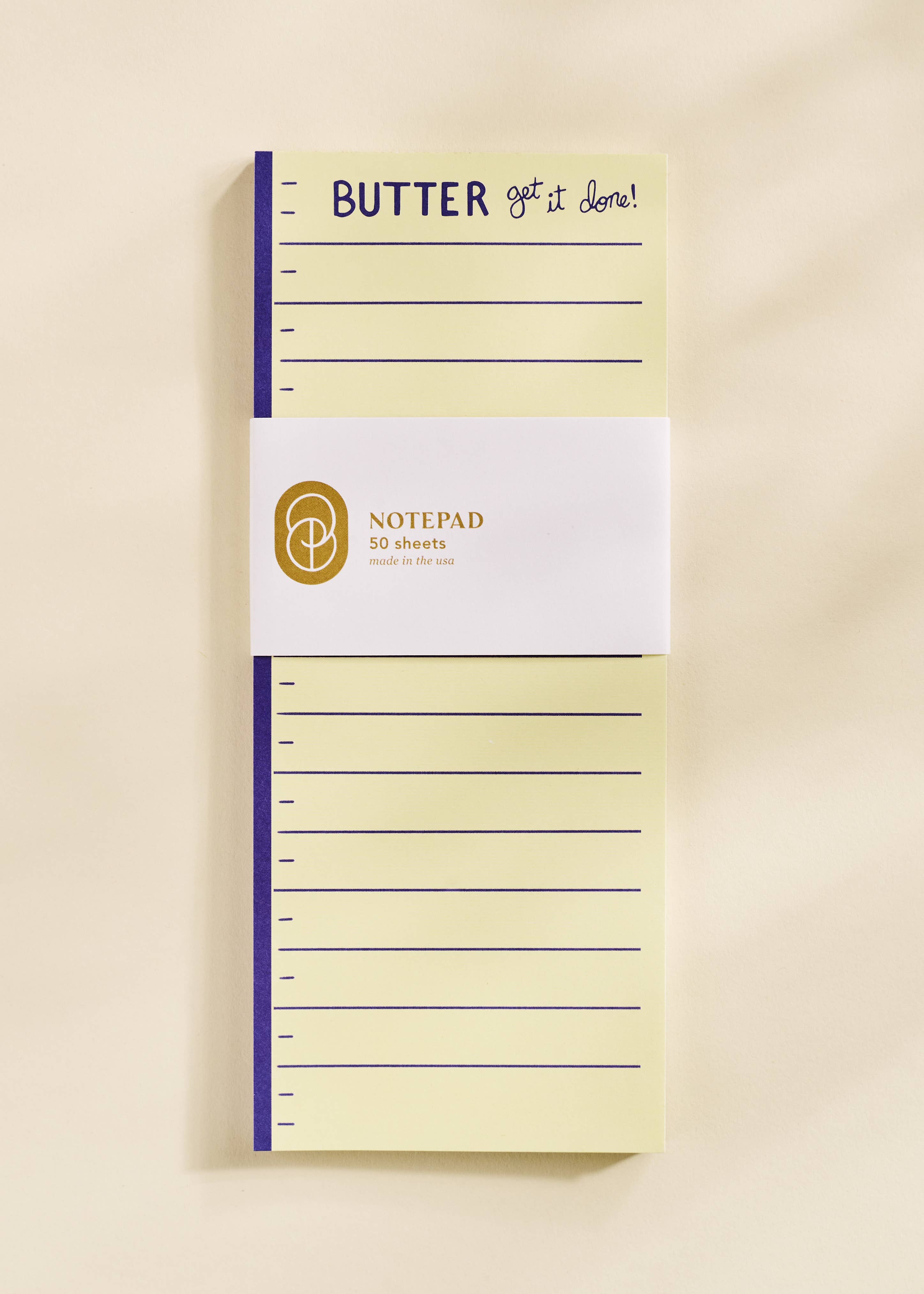 Butter Get It Done Notepad - Proper