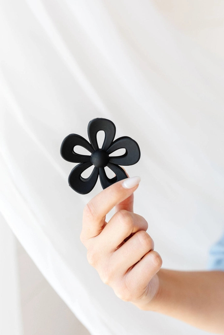 Cut Out Flower Hair Clip - Proper