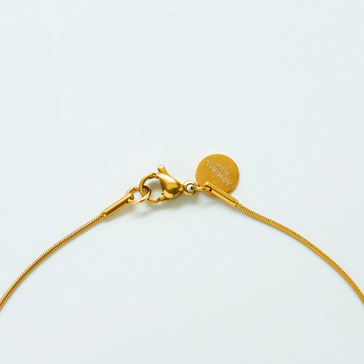 Gold Oval Evil Eye Necklace - Proper