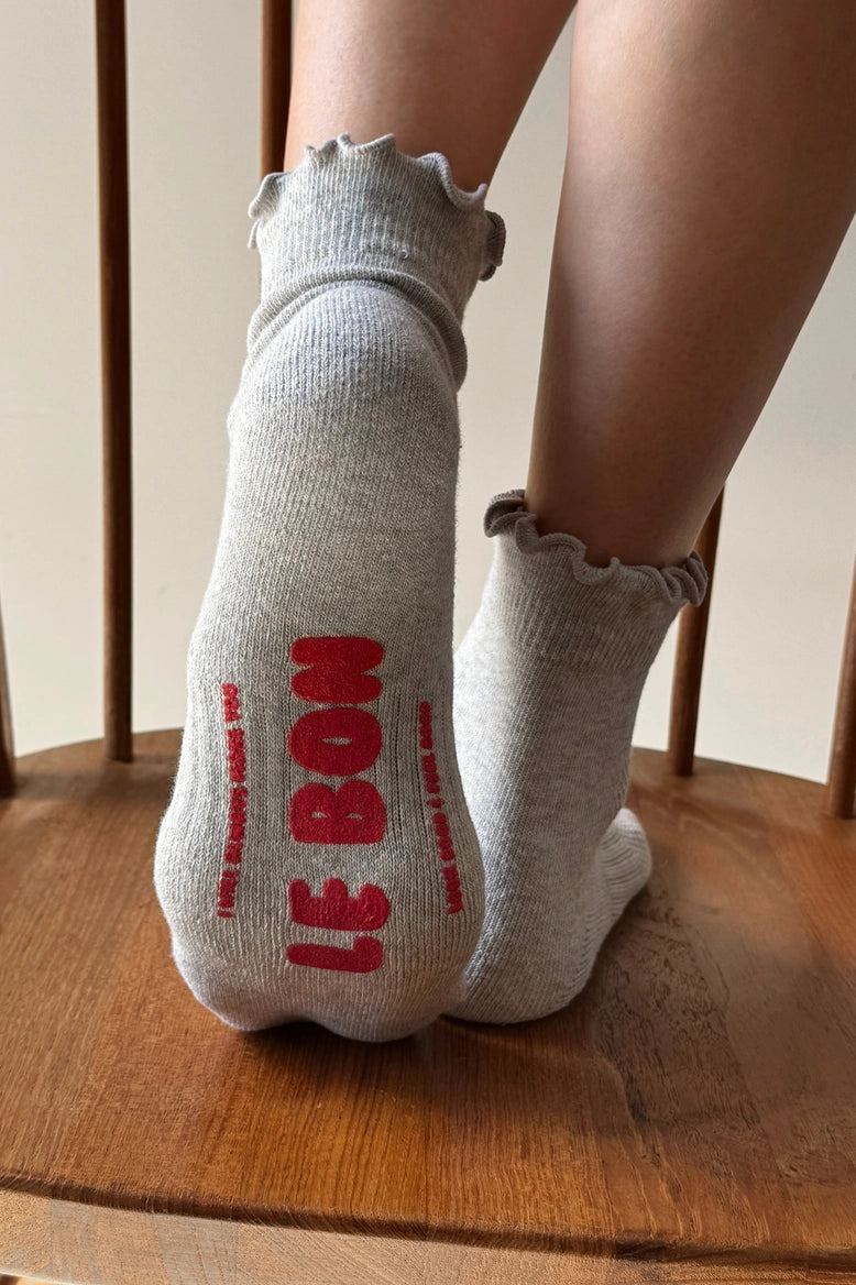 Ruffled Hugger Crew Socks - Proper