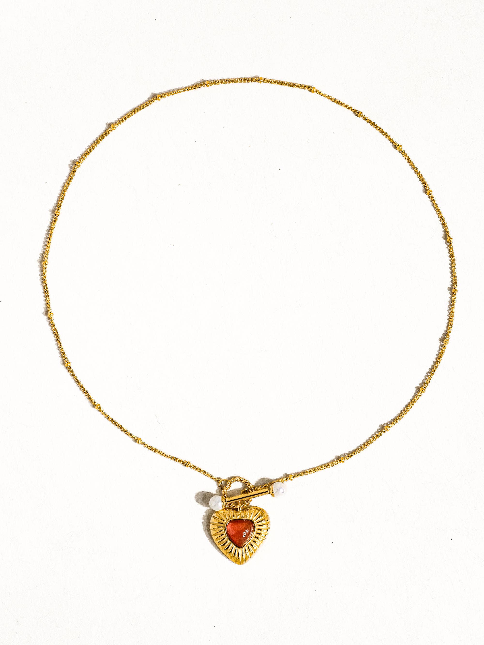 Havana Heart Chain Necklace - Proper