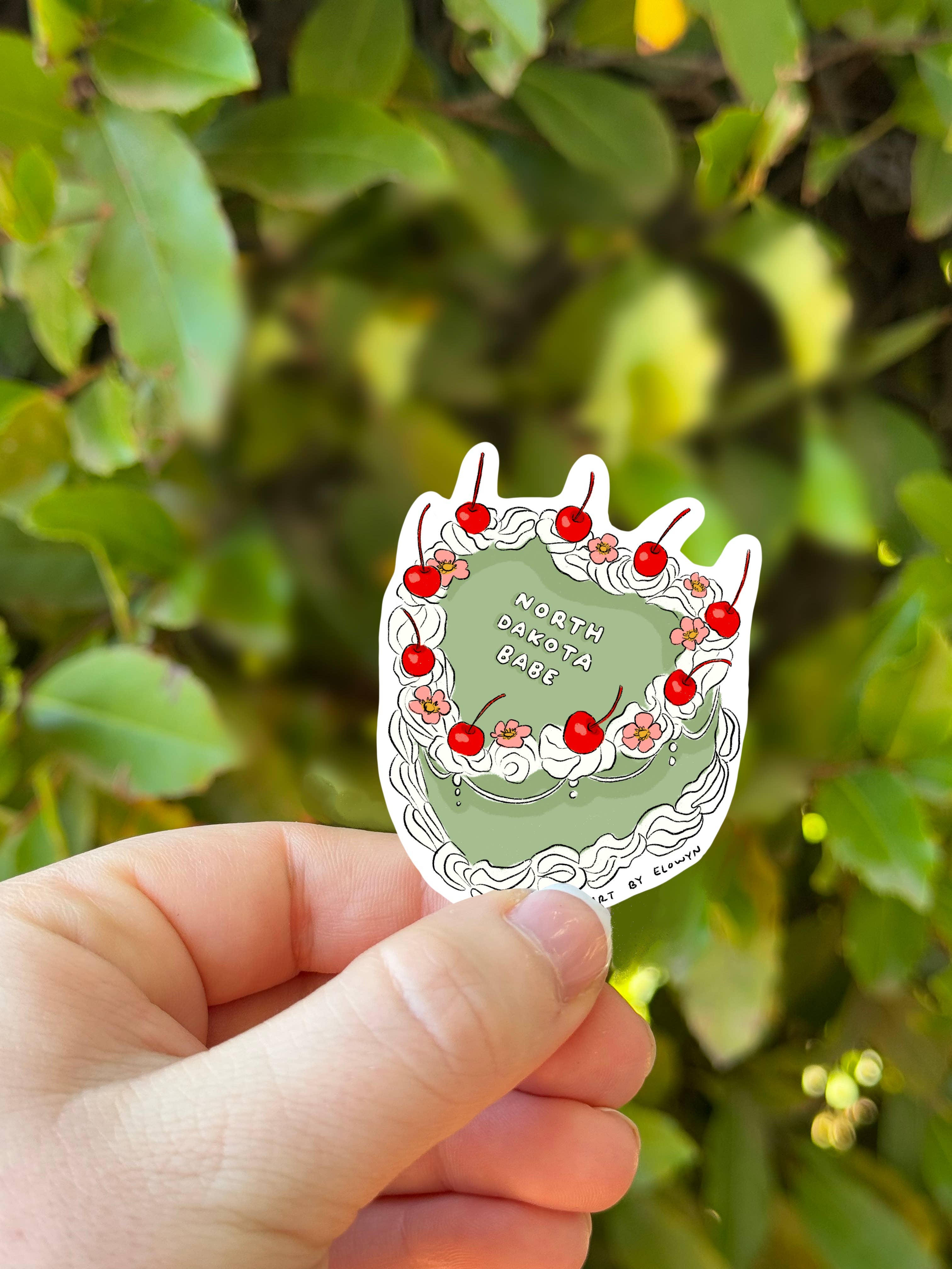 North Dakota State Cake - Proper