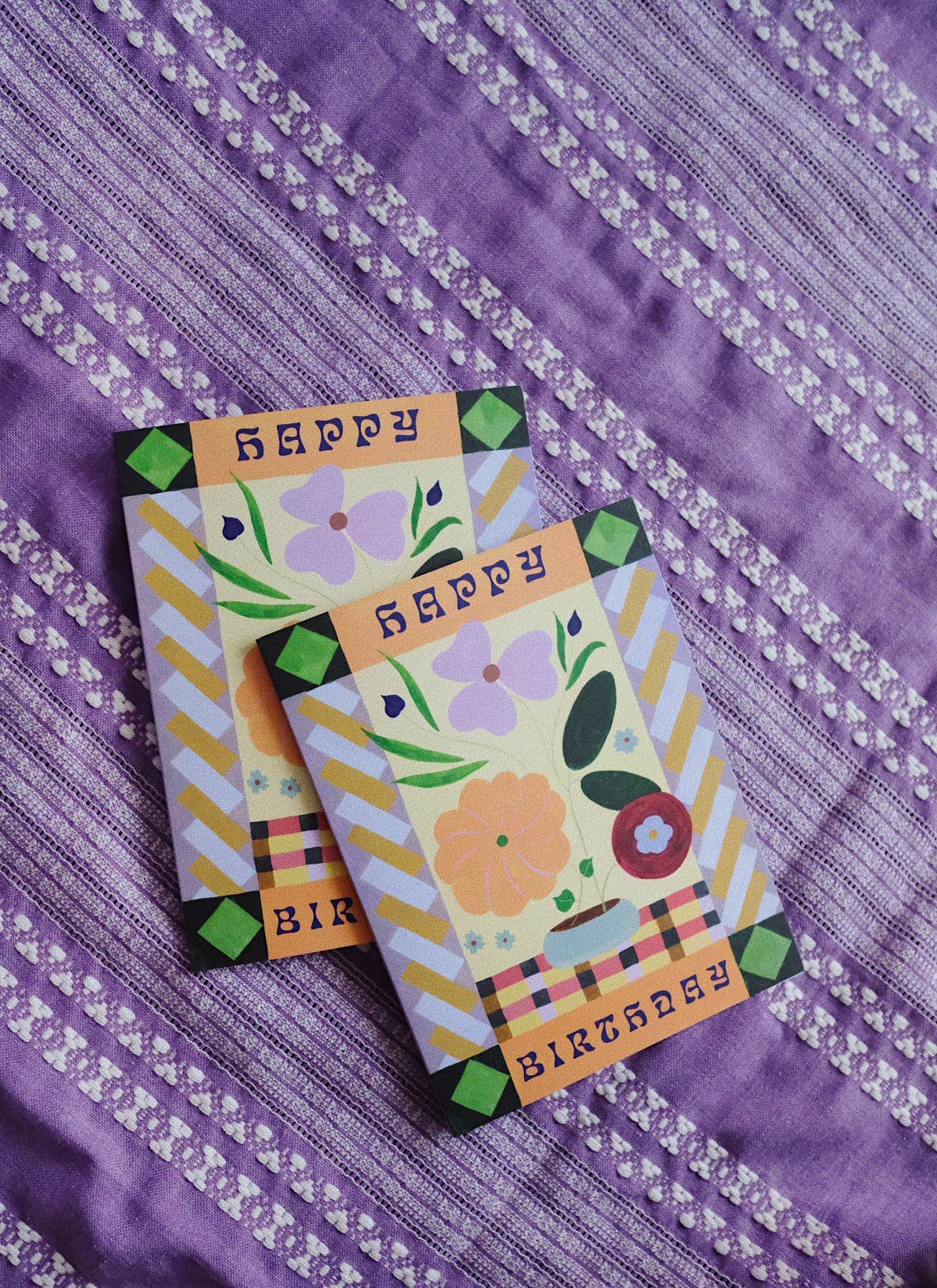 Birthday Blooms Card - Proper