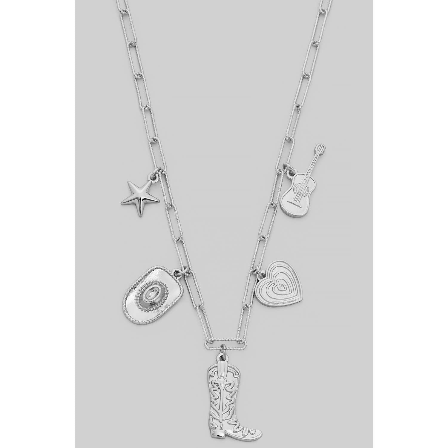 5 Charm Western Necklace - Proper