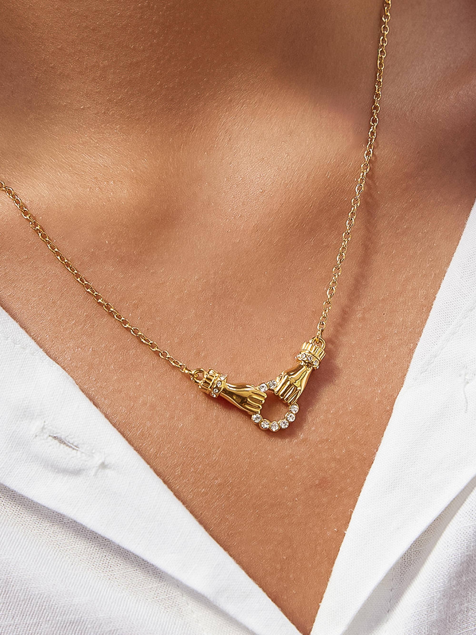 Brissonne Double Hand Necklace - Proper