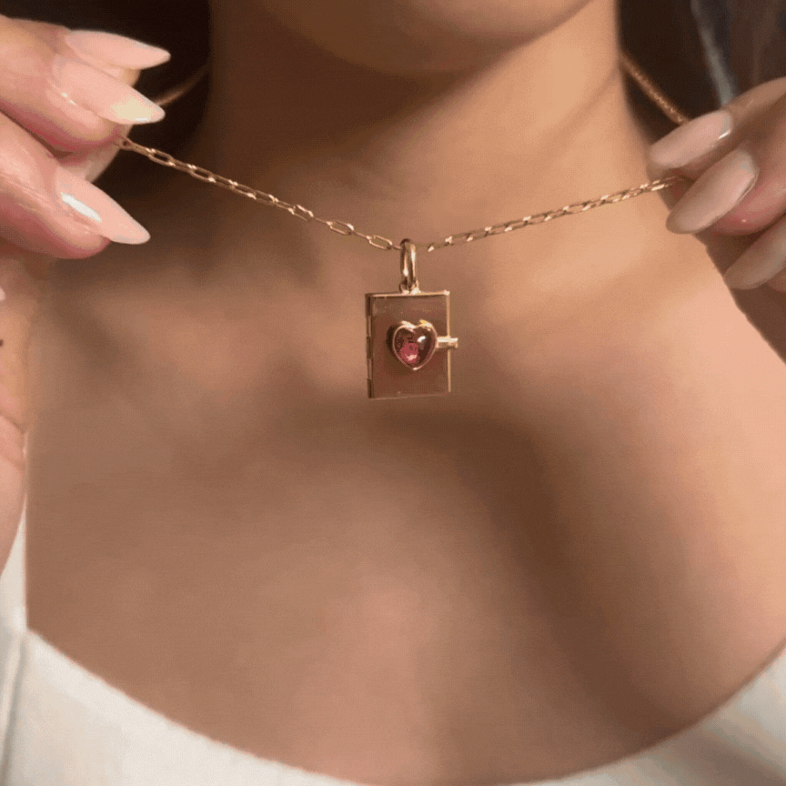 Love Note Locket Necklace - Proper