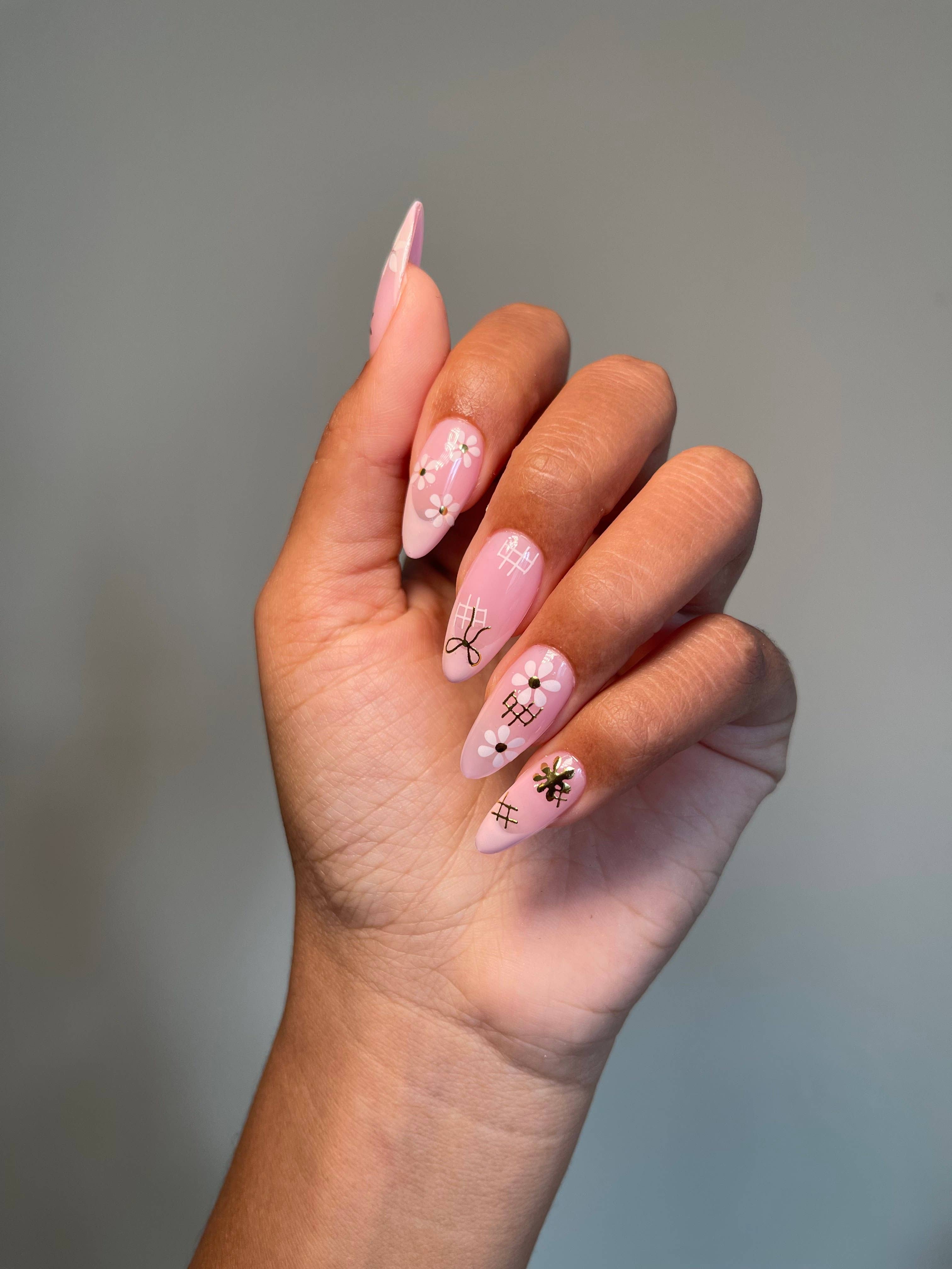 Nail Art Stickers - Delicate - Proper