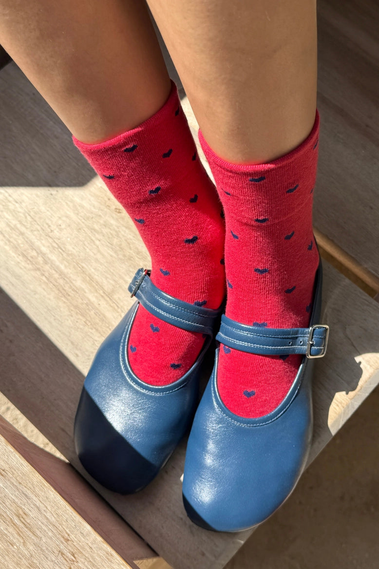 Heart Sneaker Socks - Proper