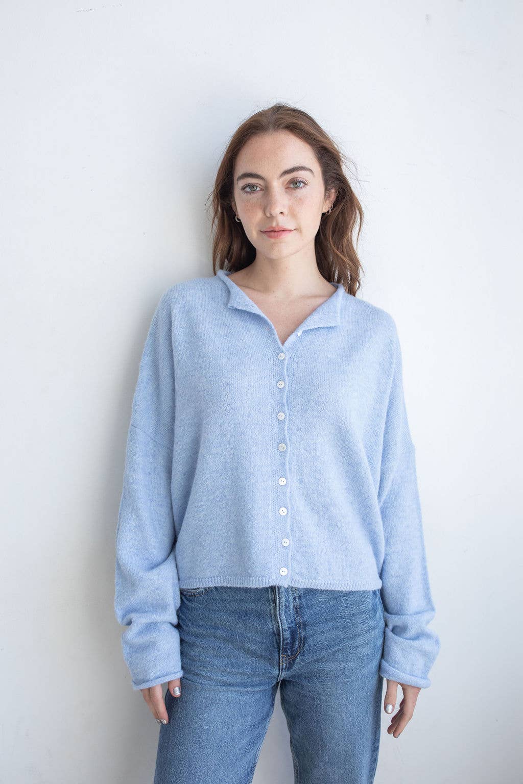 Sky Blue Piper Cardigan - Proper