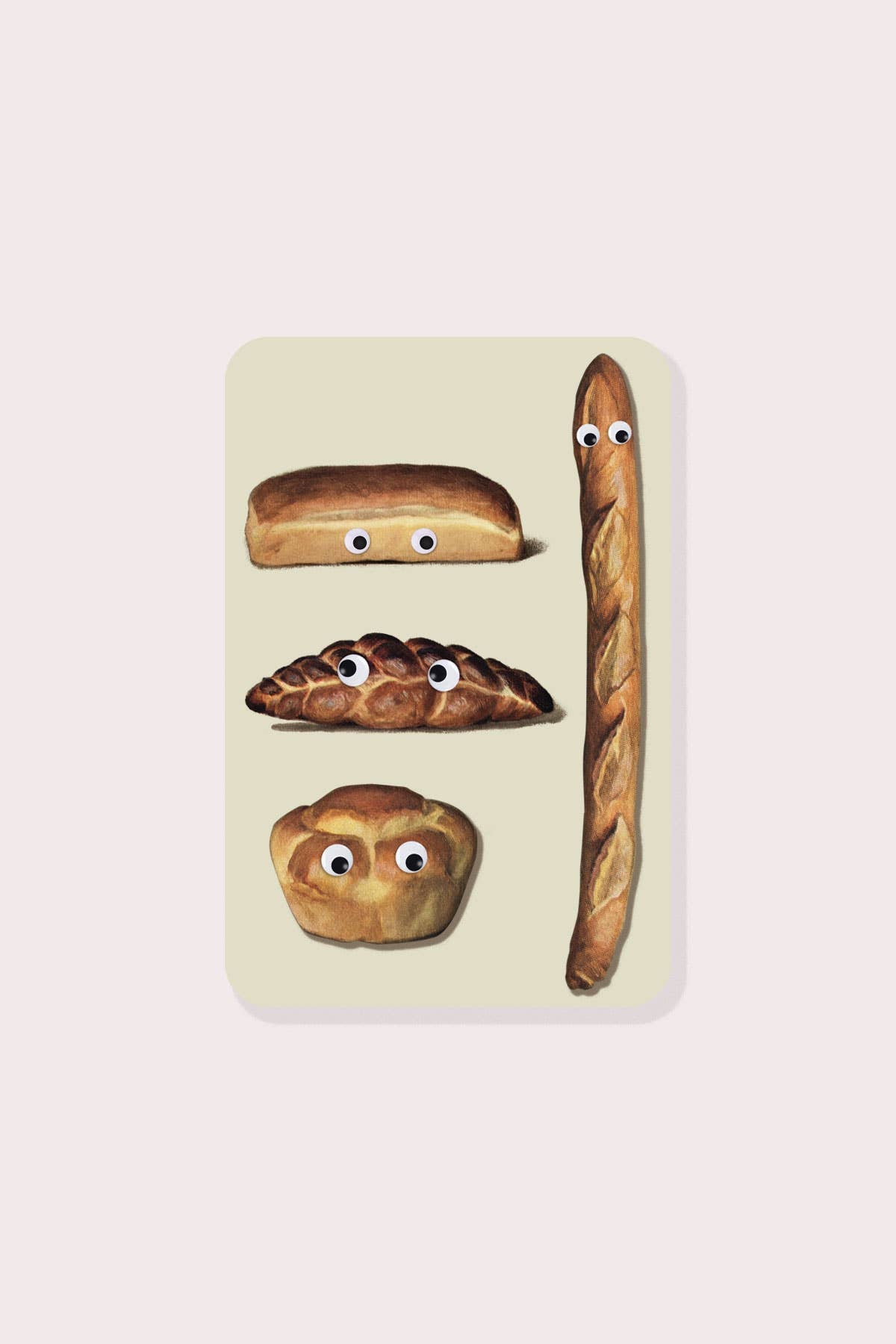 Googly Bread Vinyl Sticker