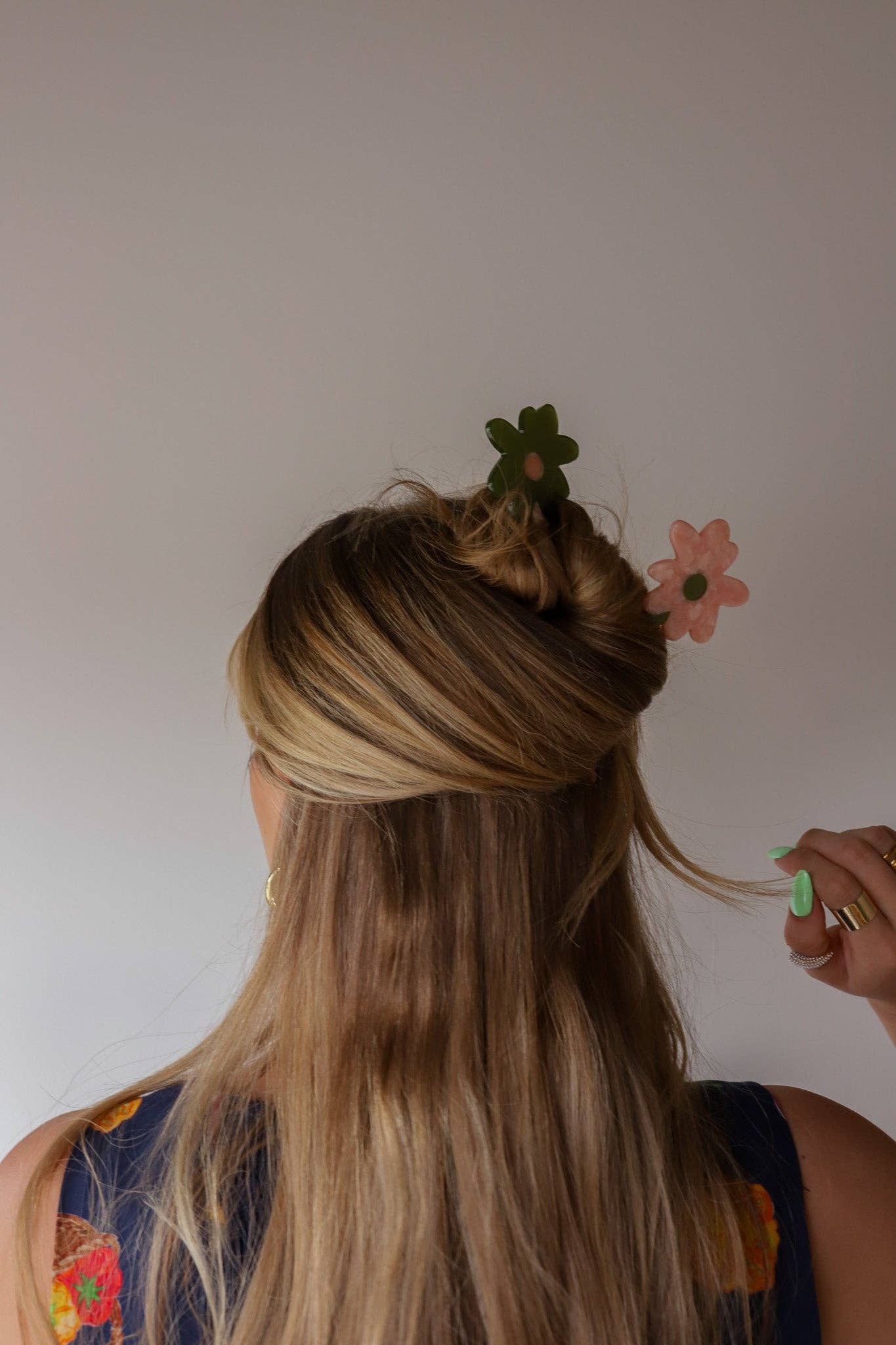 Flower French Pin Pair - Proper