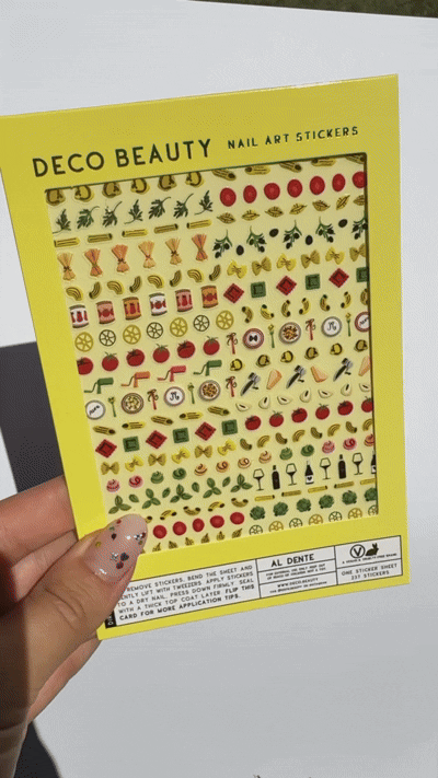 Nail Art Stickers - Al Dente