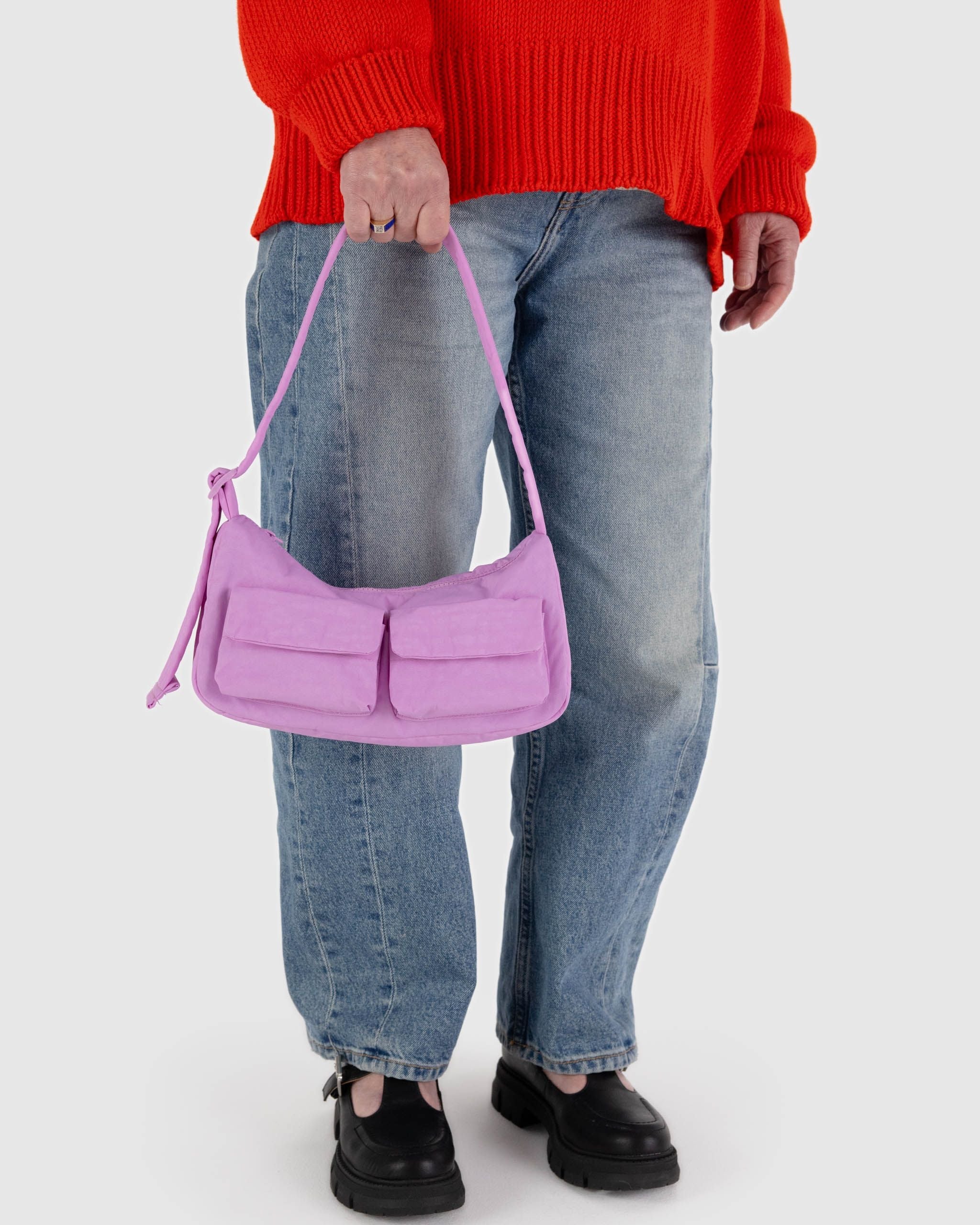 Baggu Cargo Shoulder Bag - Peony - Proper