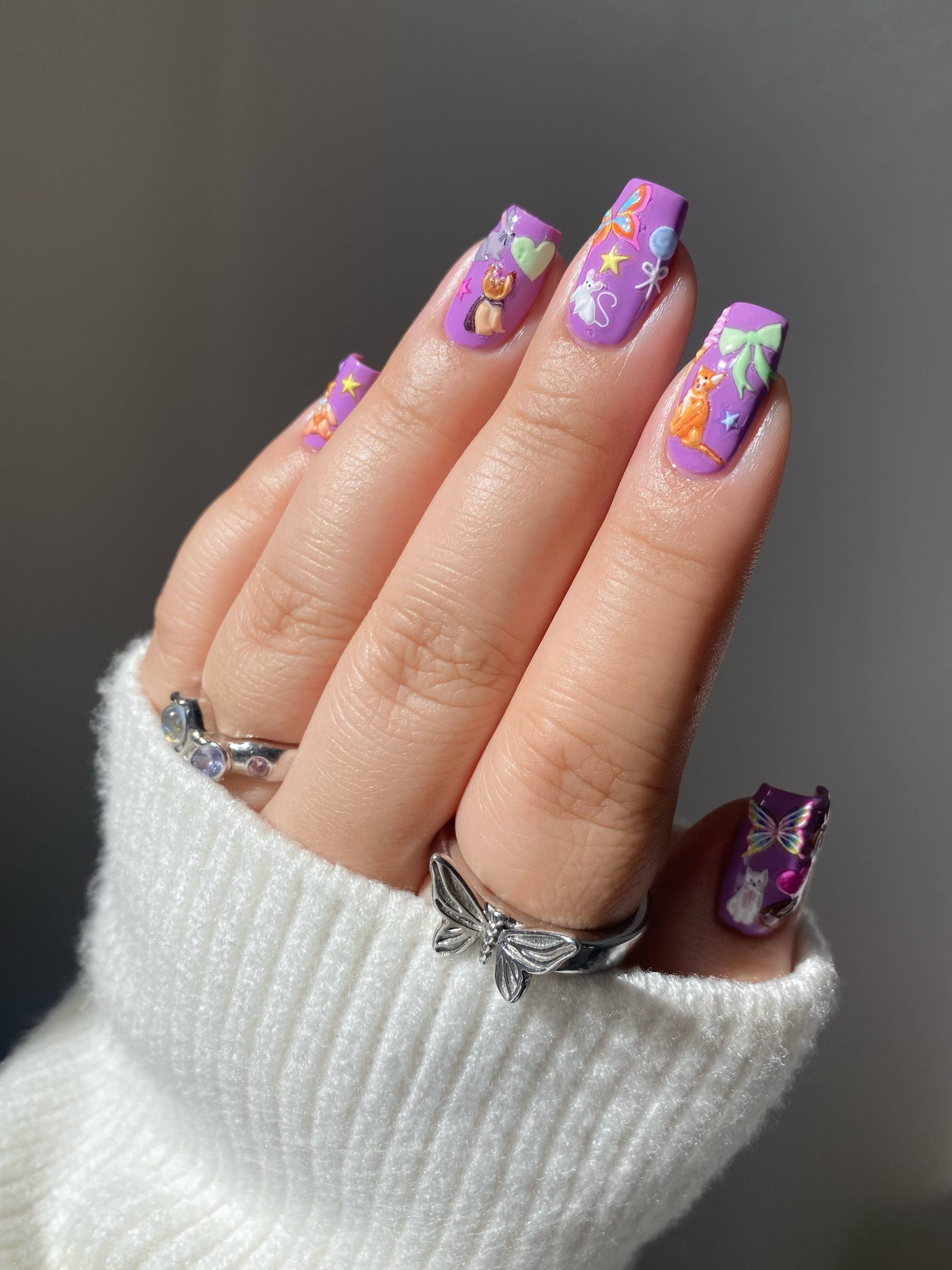 Nail Art Stickers - Pet Shop - Proper