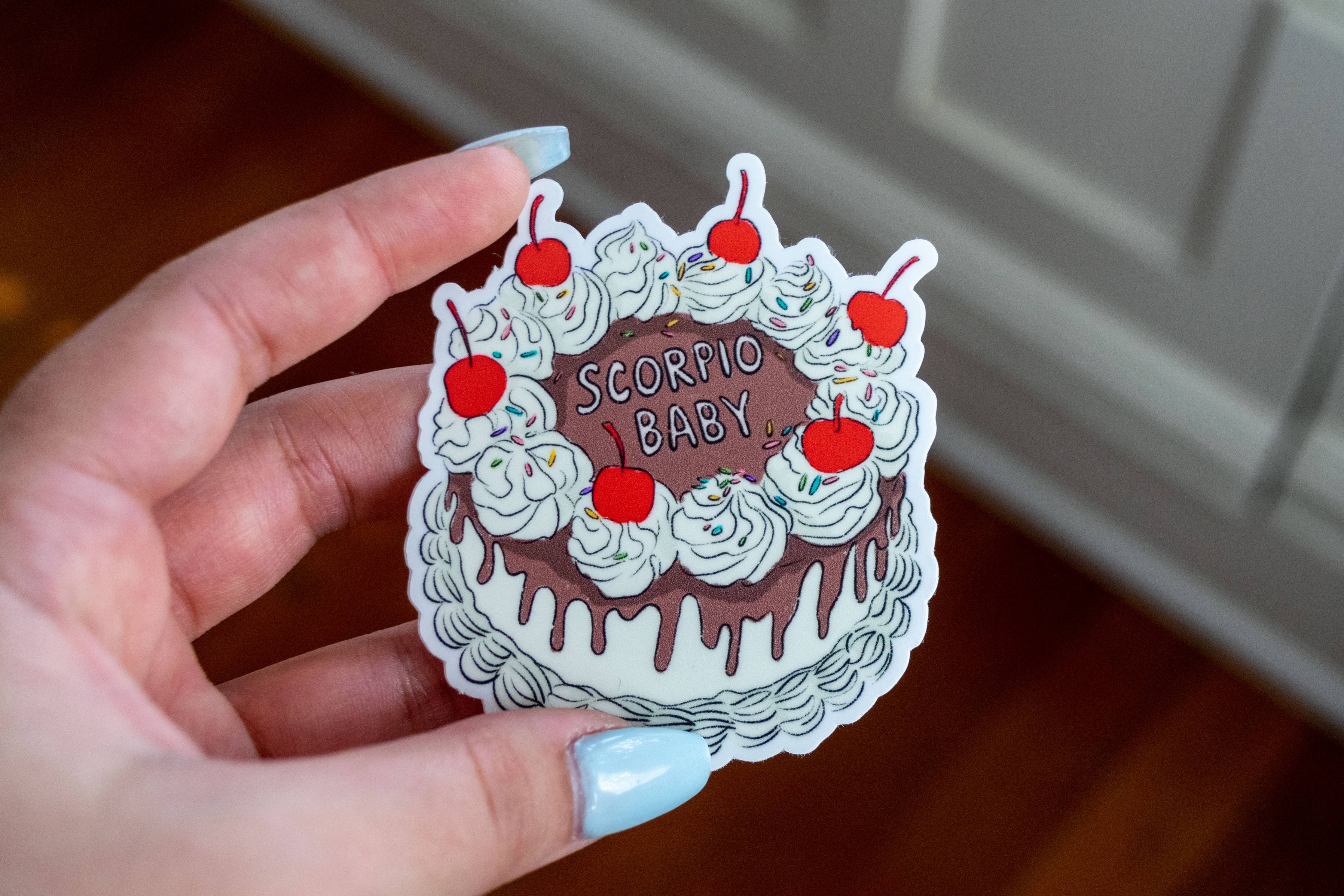 Zodiac Cake Stickers - Proper