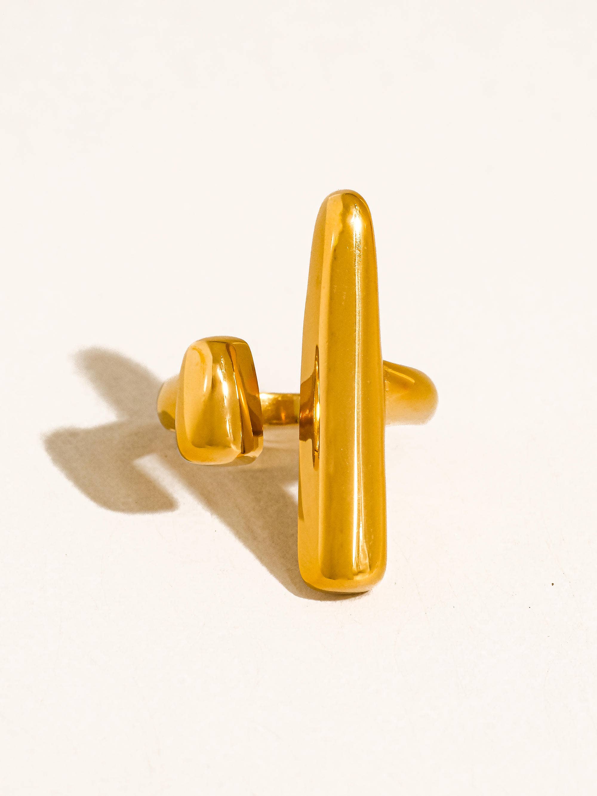 Gold Plated Statement Rings