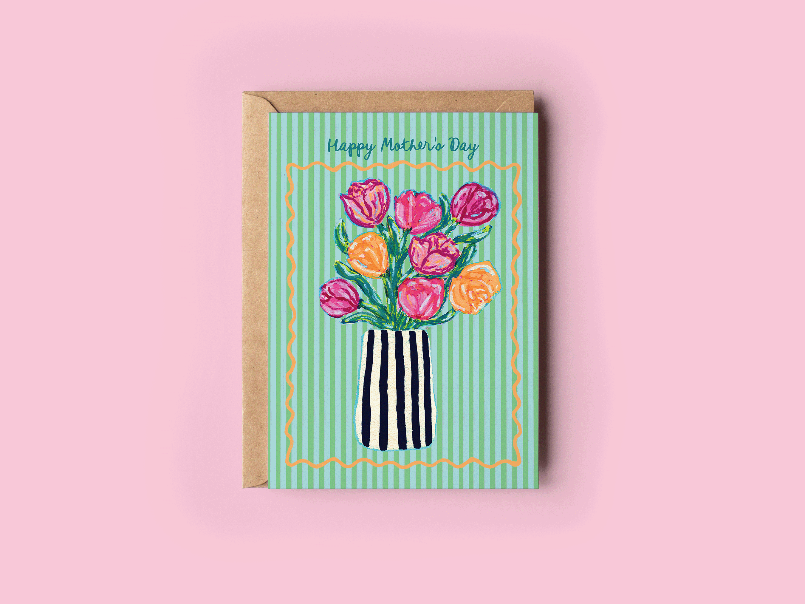 Mother's Day Tulips Card - Proper