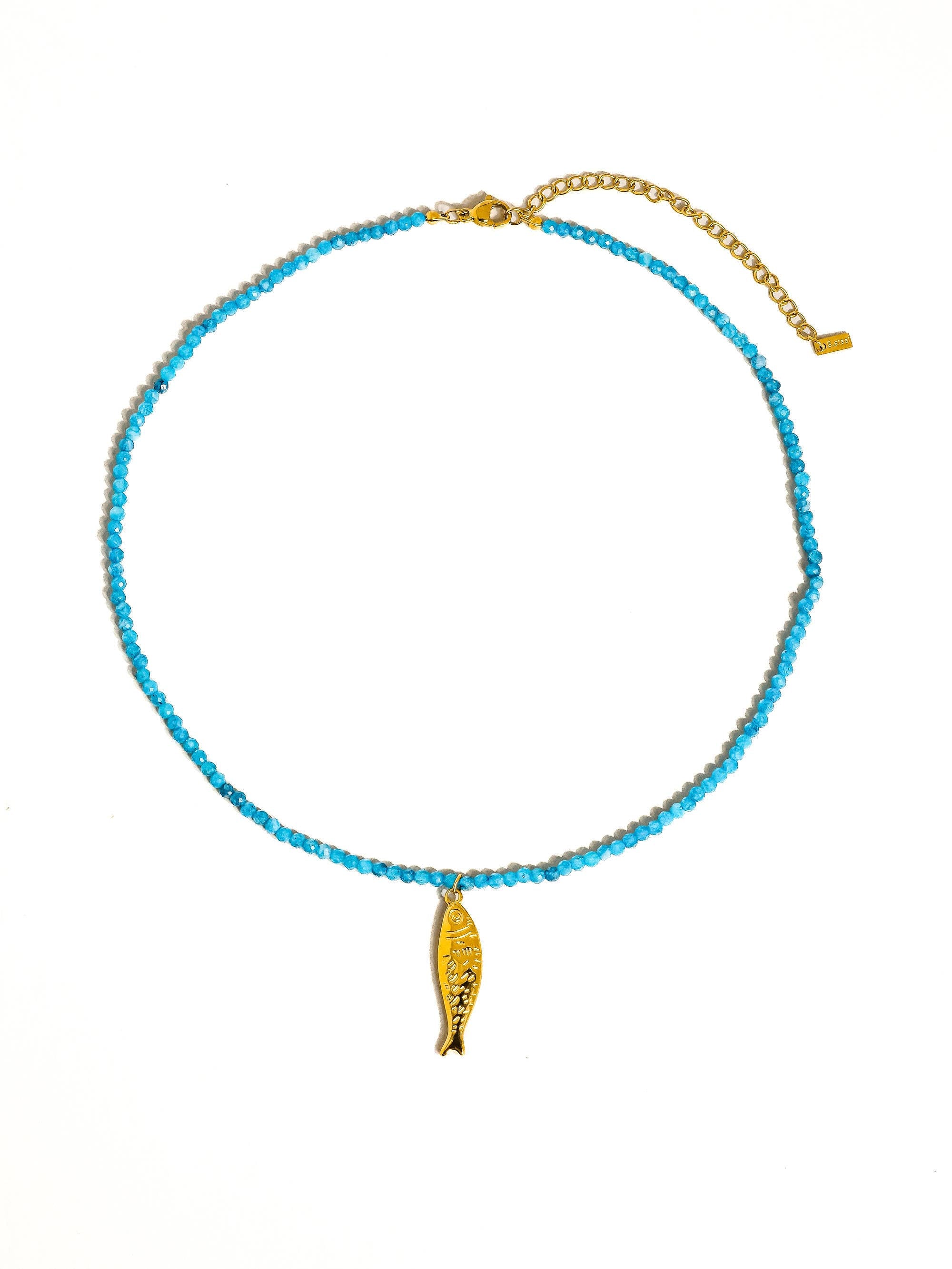 Sasha Fish Beaded Necklace - Proper