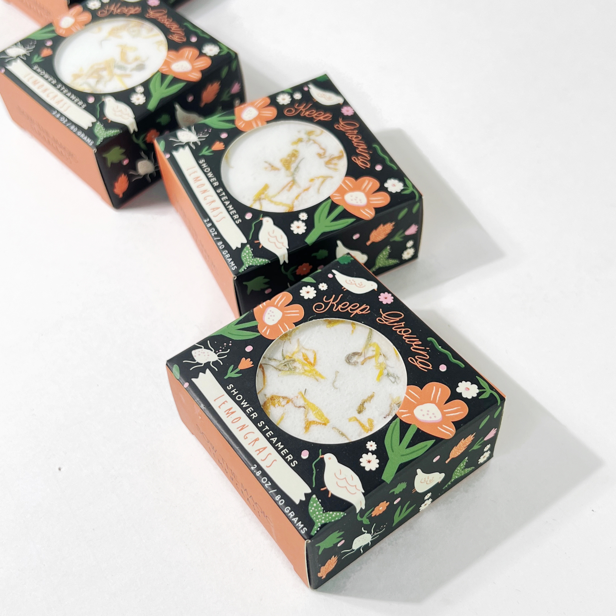 Keep Growing Lemongrass Shower Steamer Duo - Proper