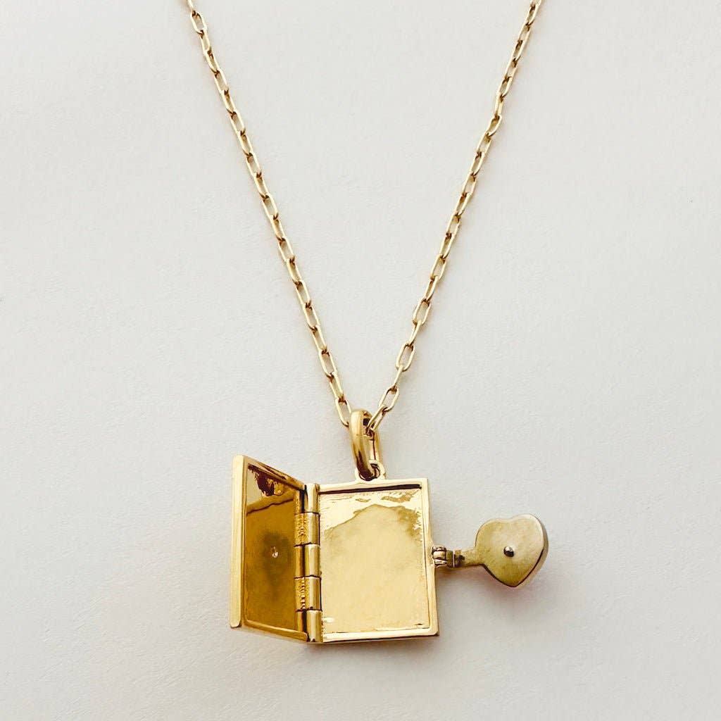 Love Note Locket Necklace - Proper