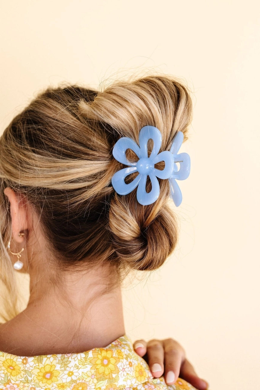 Cut Out Flower Hair Clip - Proper
