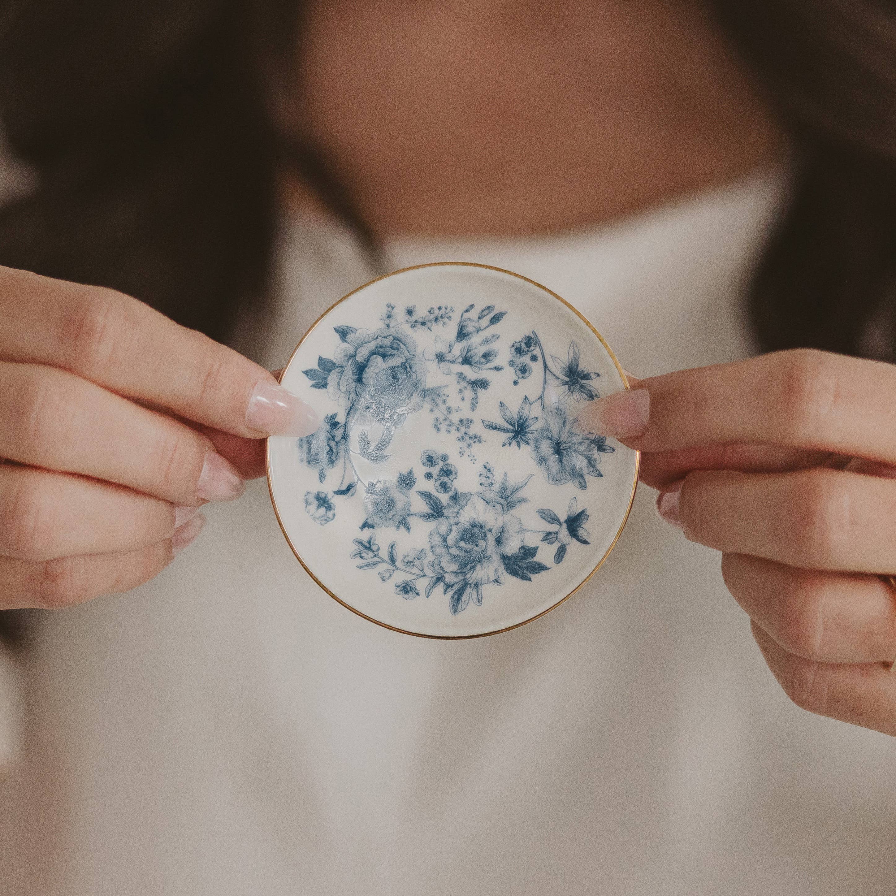 Blue Delft Trinket Dish - Proper