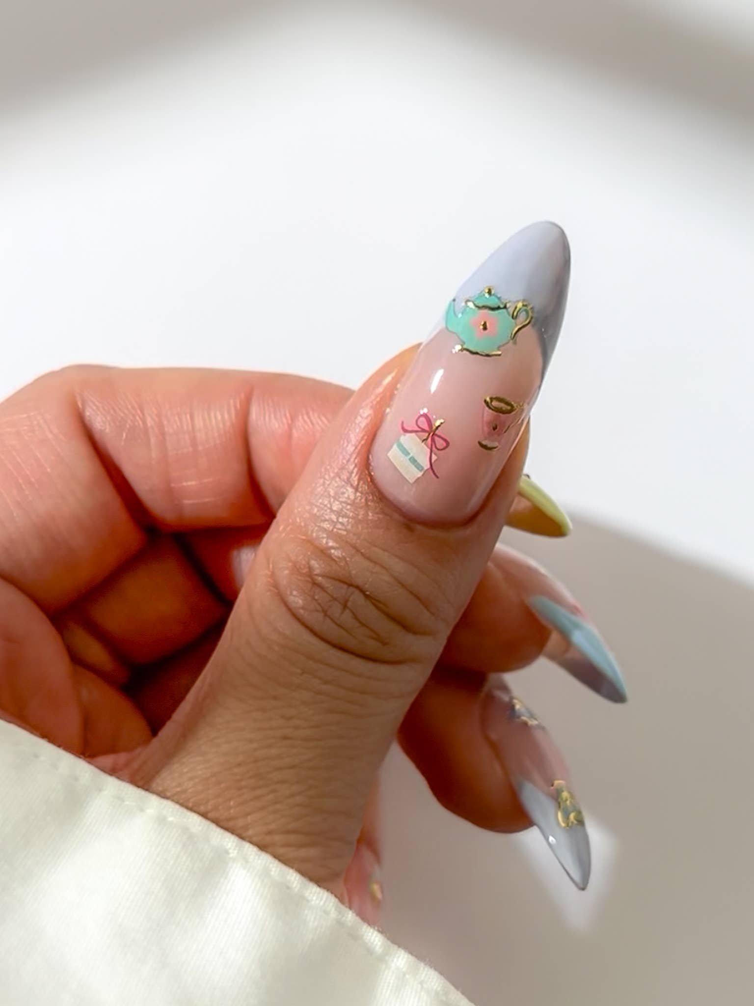Nail Art Stickers - High Tea - Proper