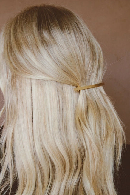 Bronzed Thin French Barrette - Proper