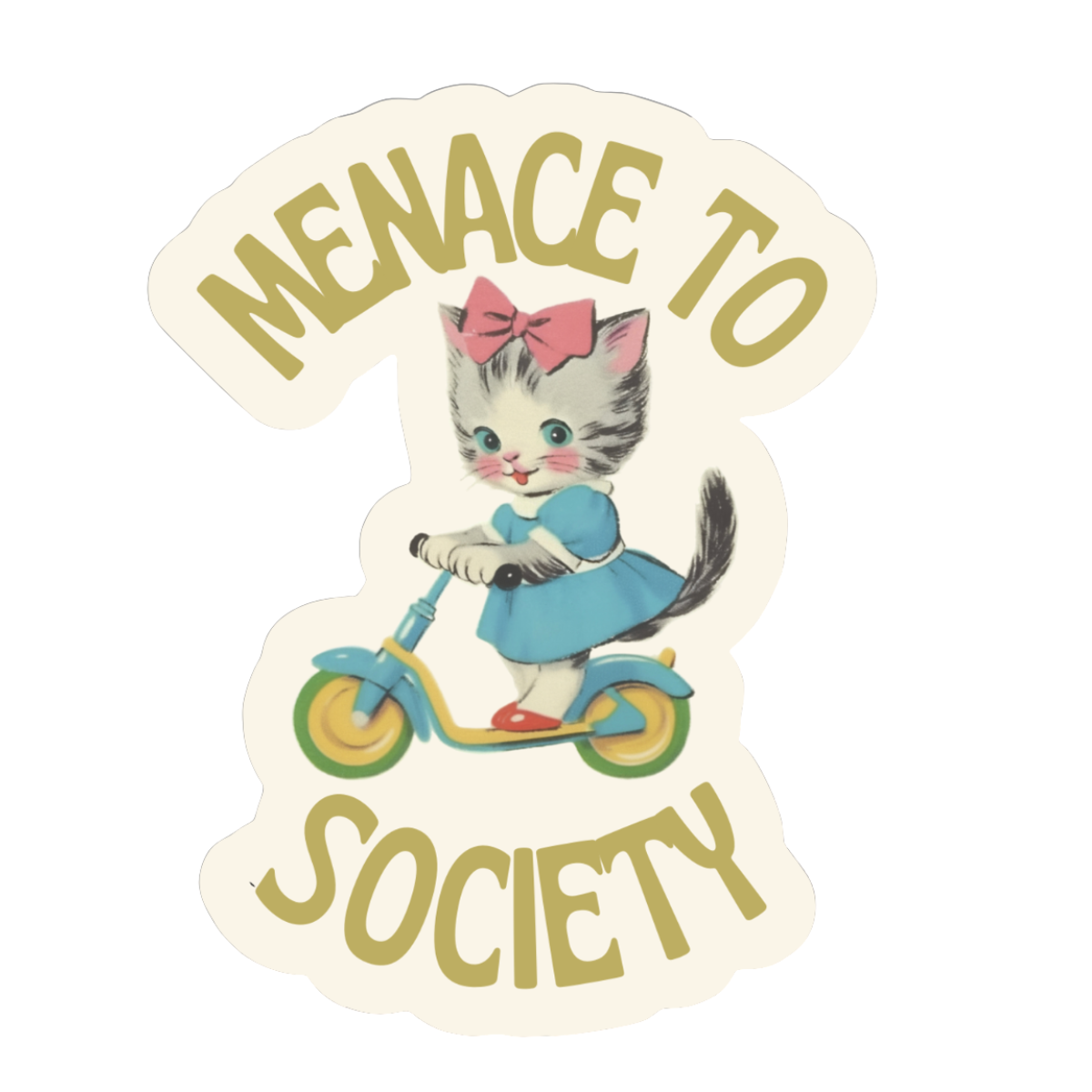 Menace to Society Sticker - Proper