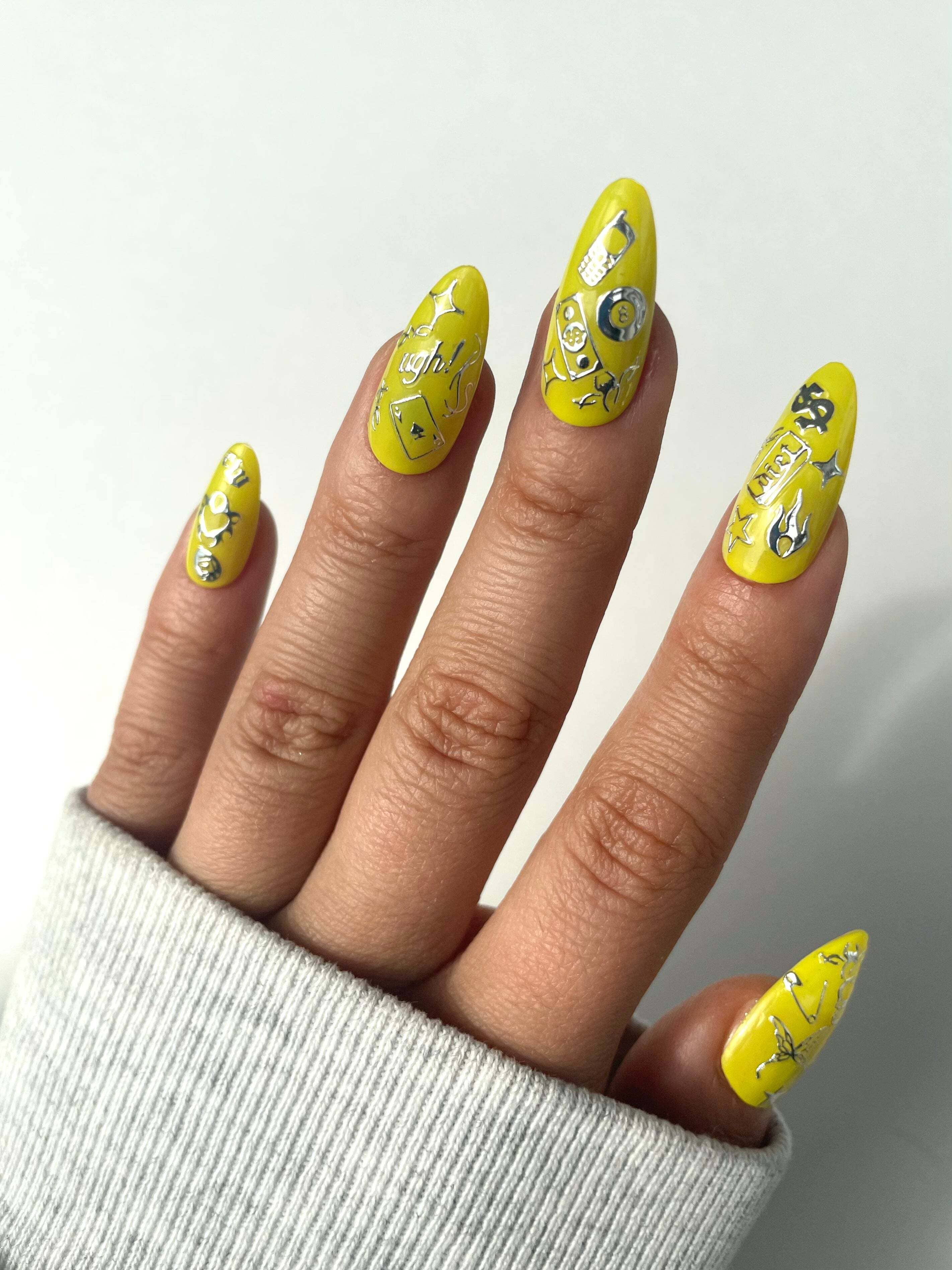Nail Art Stickers - Rotten - Proper