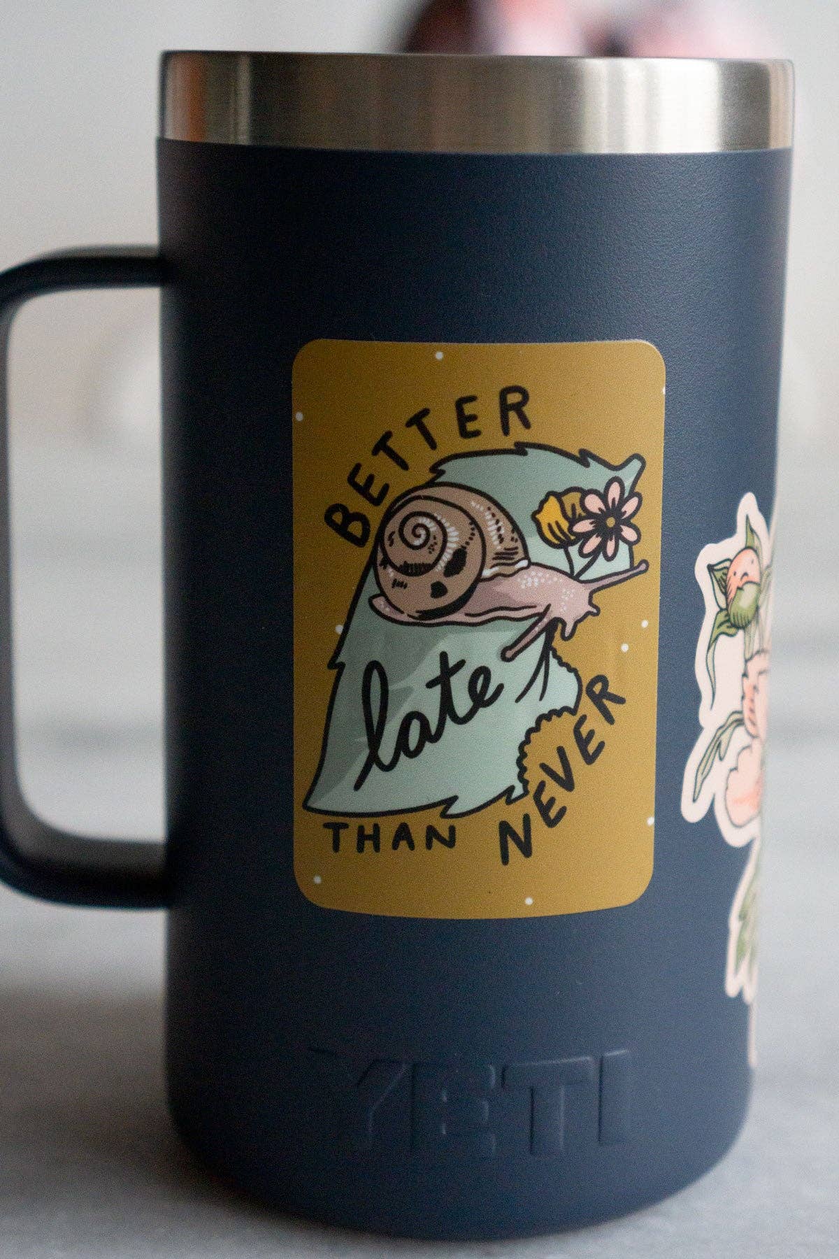Better Late Than Never Sticker | Waterproof Vinyl Sticker - Proper