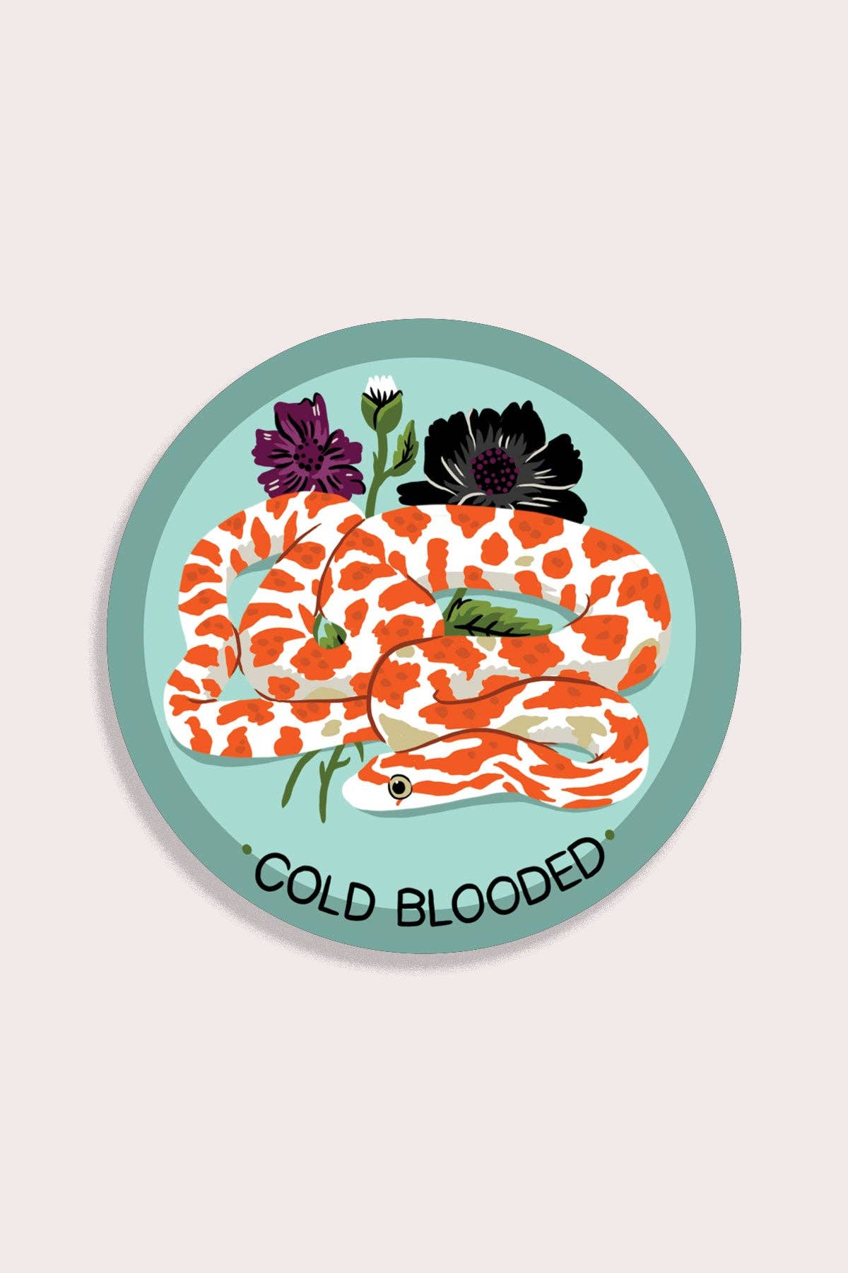 Cold Blooded Sticker | Waterproof Vinyl Sticker - Proper