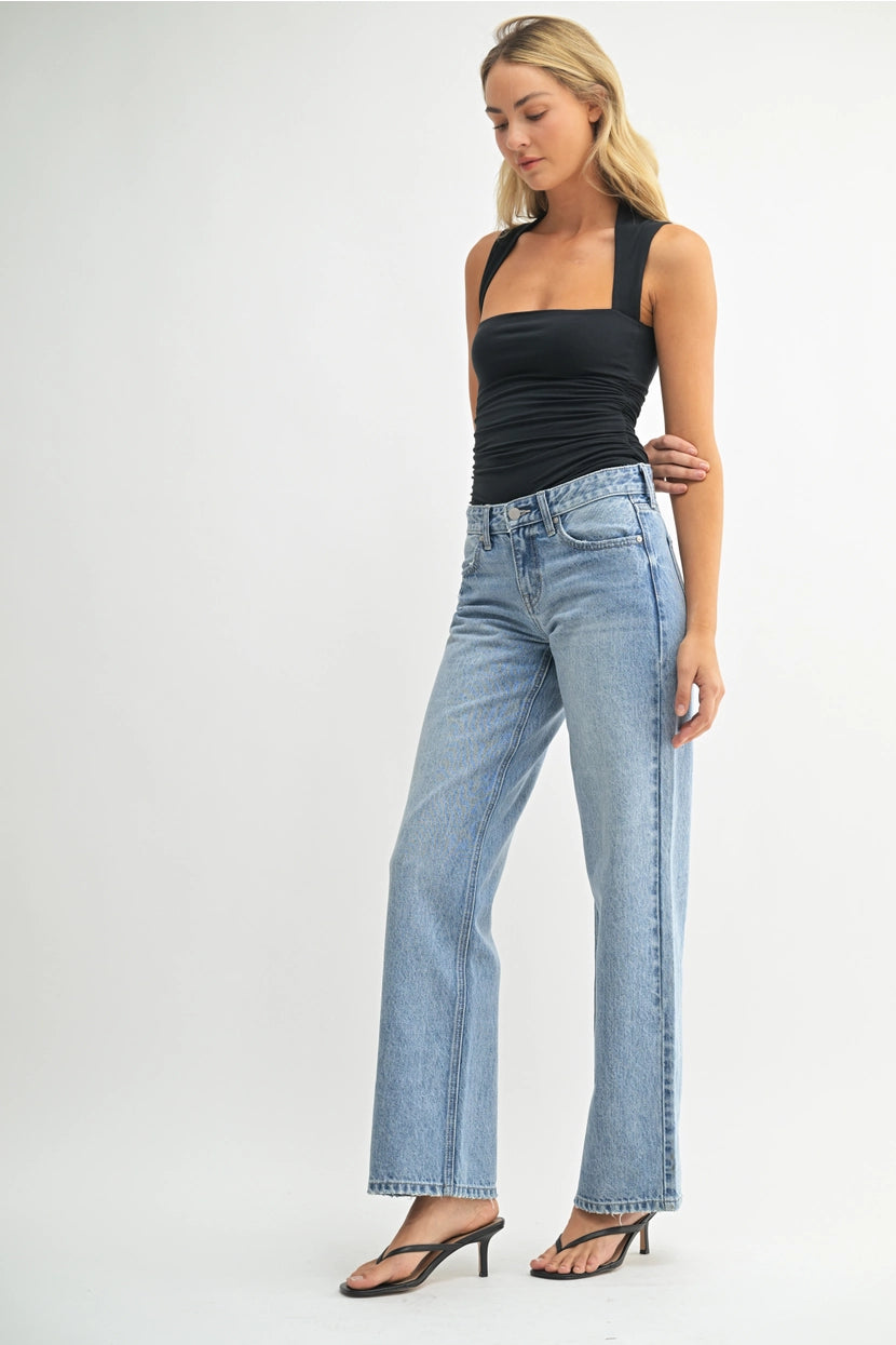 Low Rise Relaxed Straight Leg - Proper