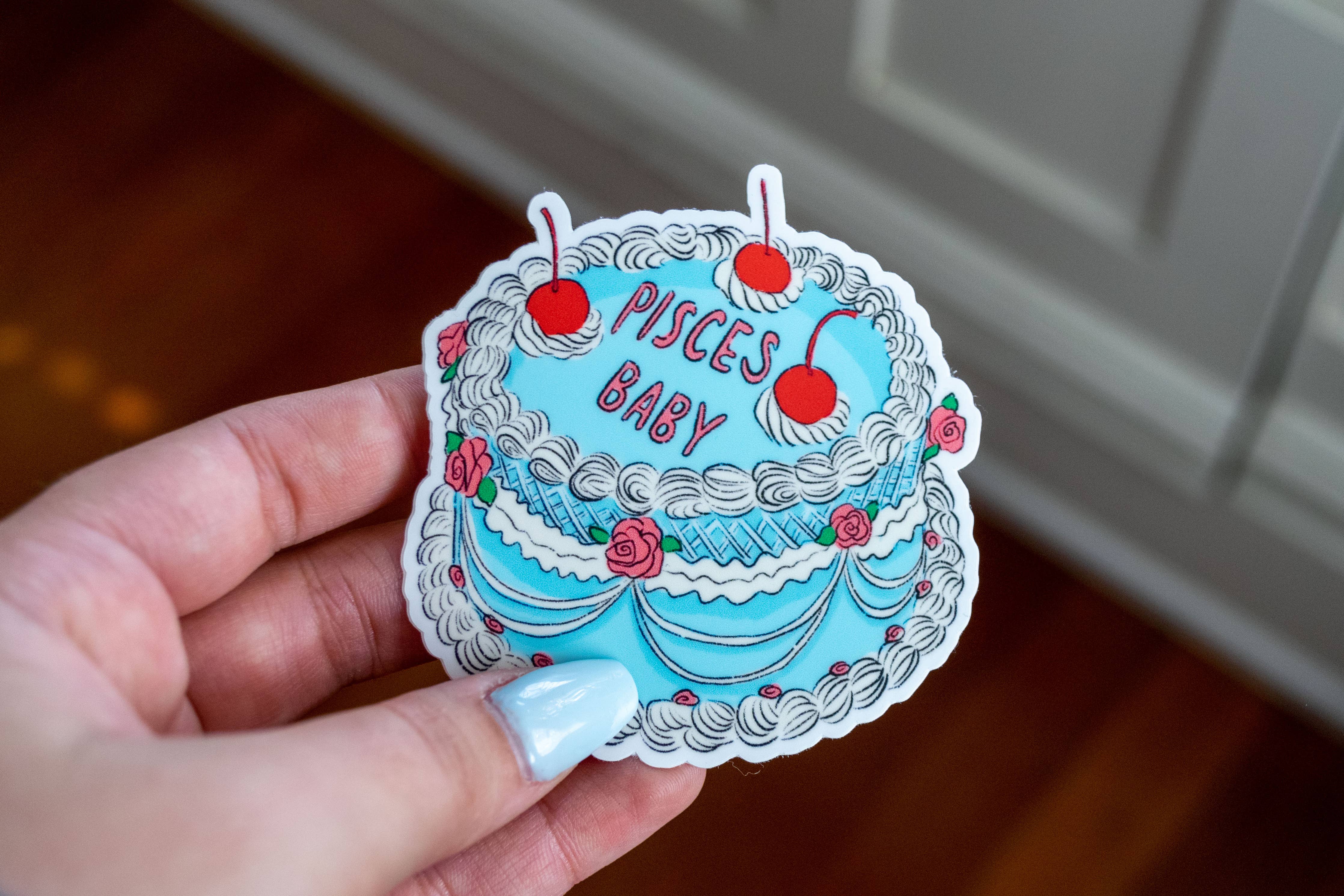 Zodiac Cake Stickers - Proper