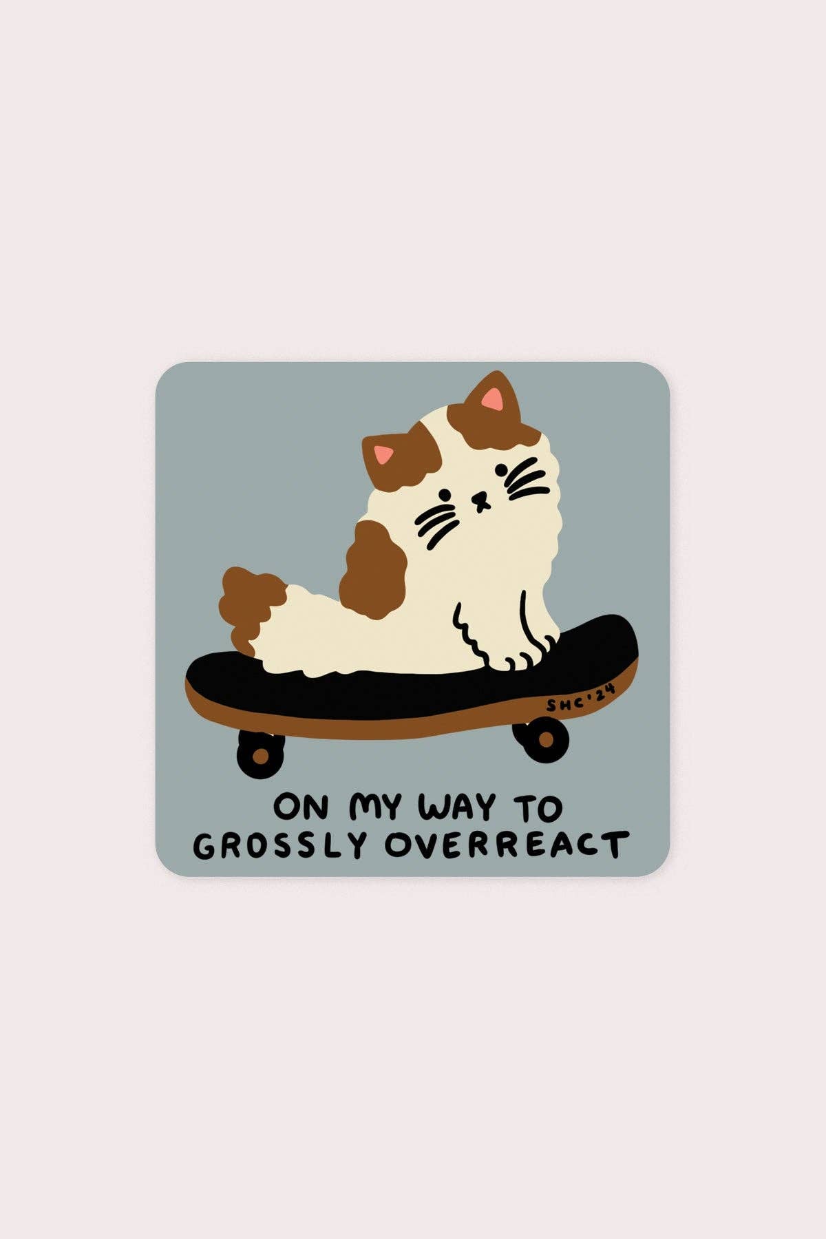 Overreact Vinyl Sticker - Proper