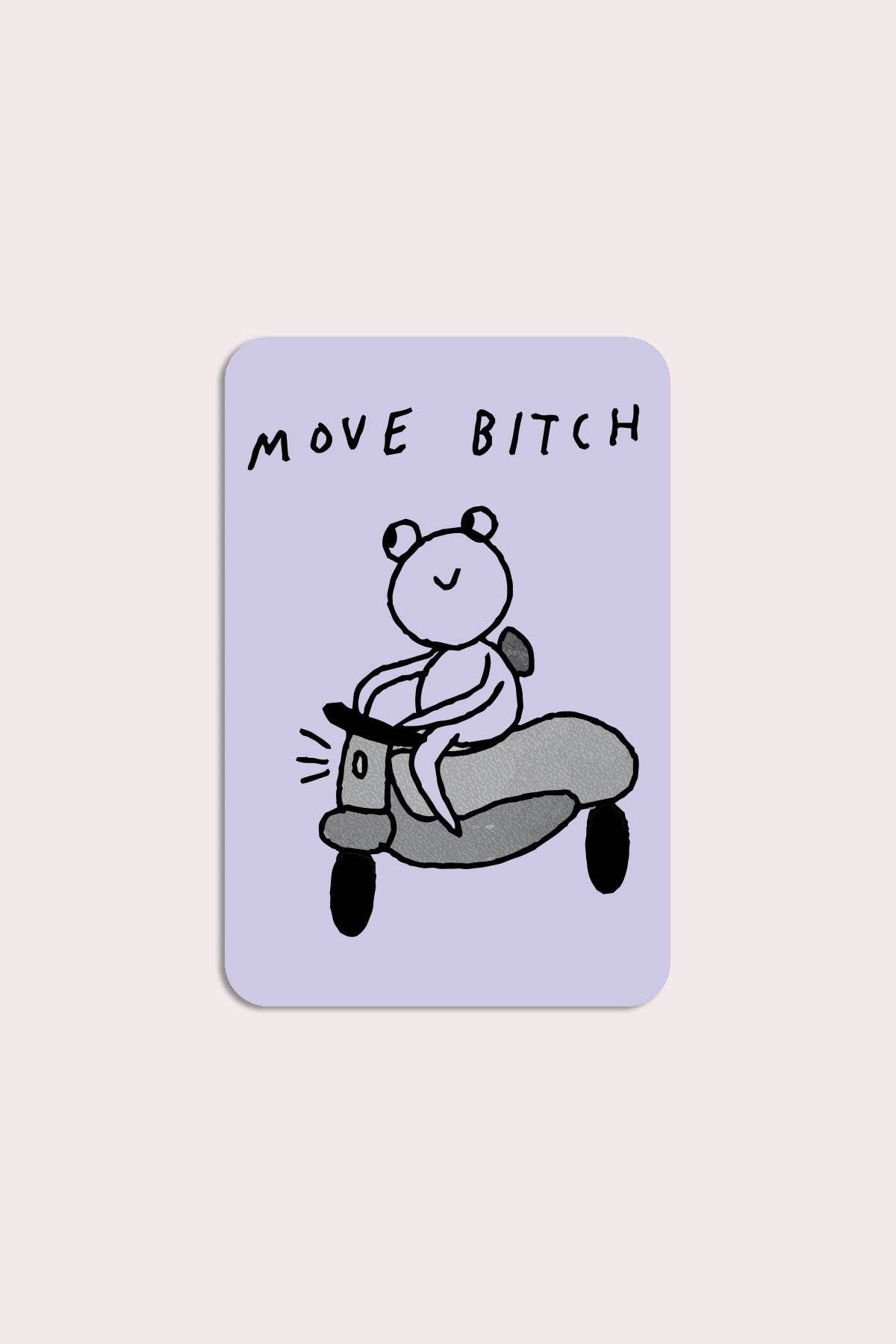 Move Vinyl Sticker - Proper