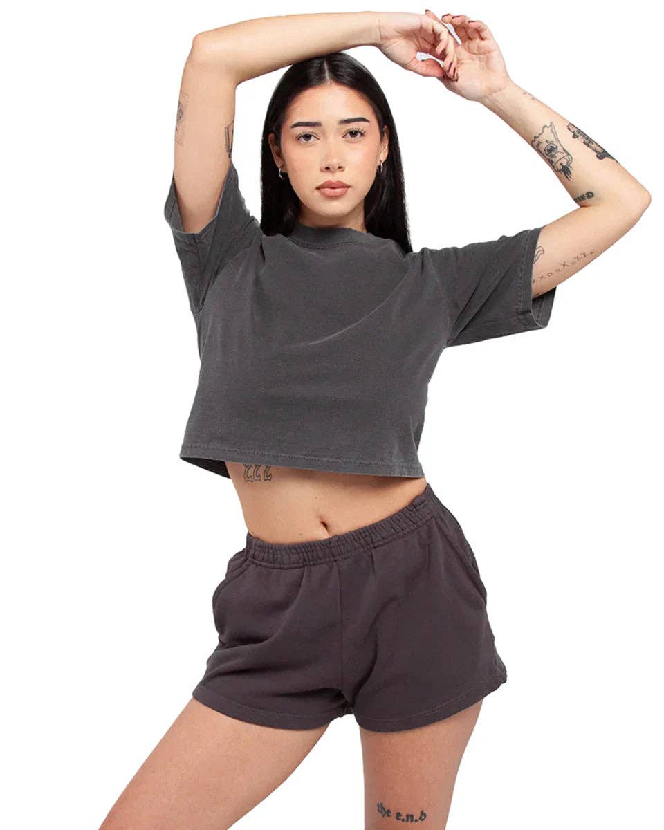 Pairs Well with Champagne Crop Tee - Proper