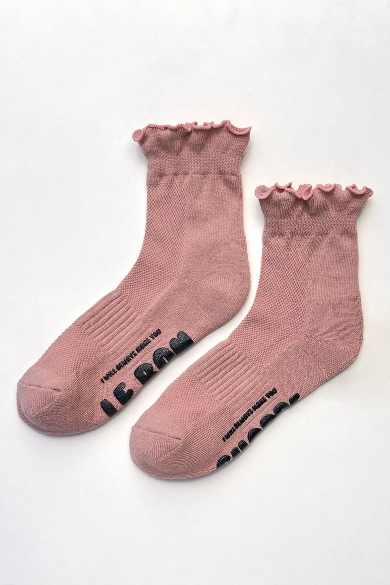 Ruffled Hugger Crew Socks - Proper