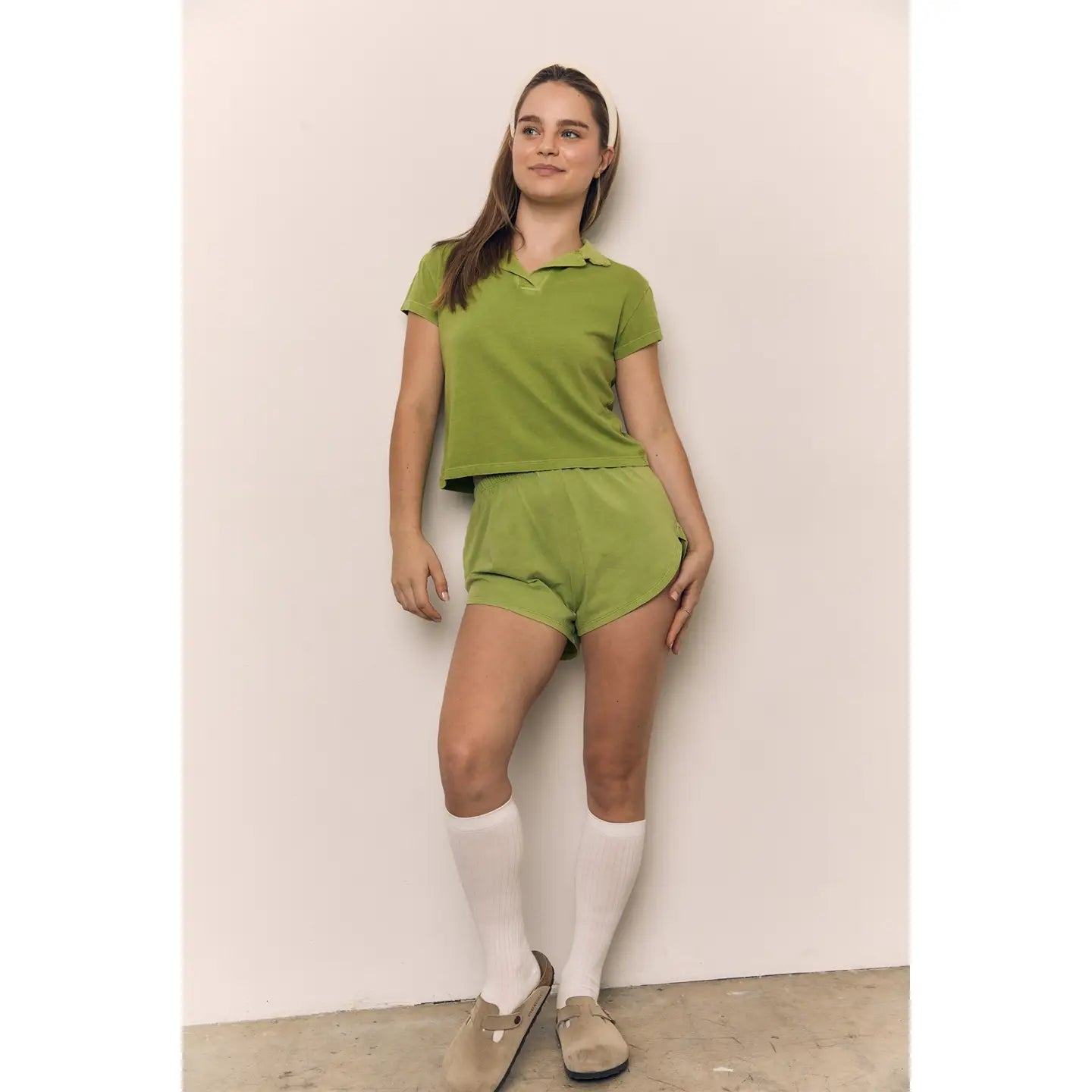 Colette Mineral Washed Shorts - Proper