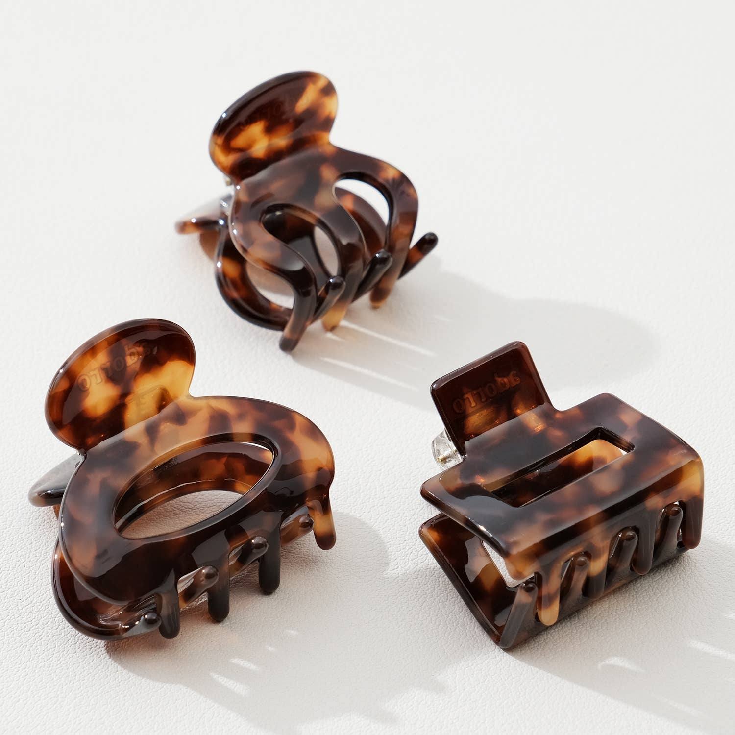 Deep Tortoise Mini | Assorted Mini Claw Clips - Proper