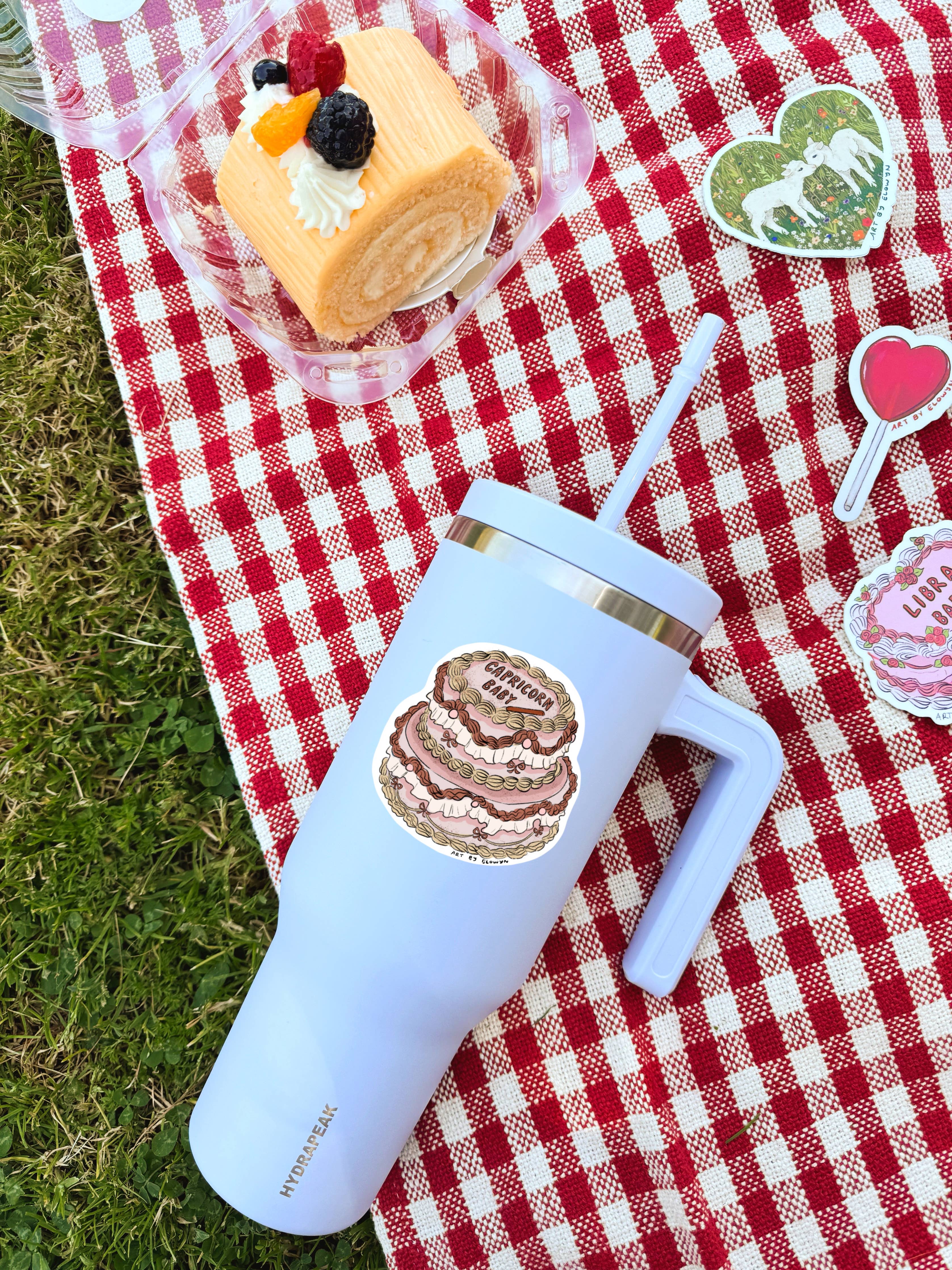 Zodiac Cake Stickers - Proper