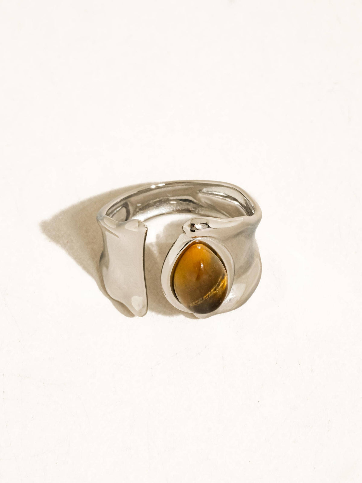 Jaspe Tiger Eye Ring