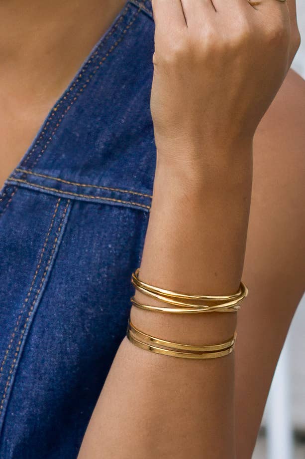 Emily Cuff - 18K Gold Plated - Proper