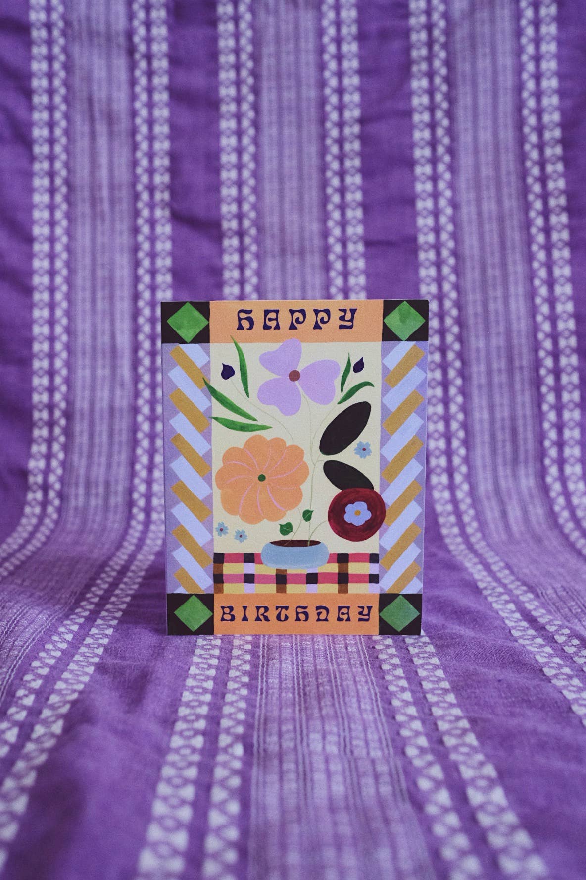 Birthday Blooms Card - Proper